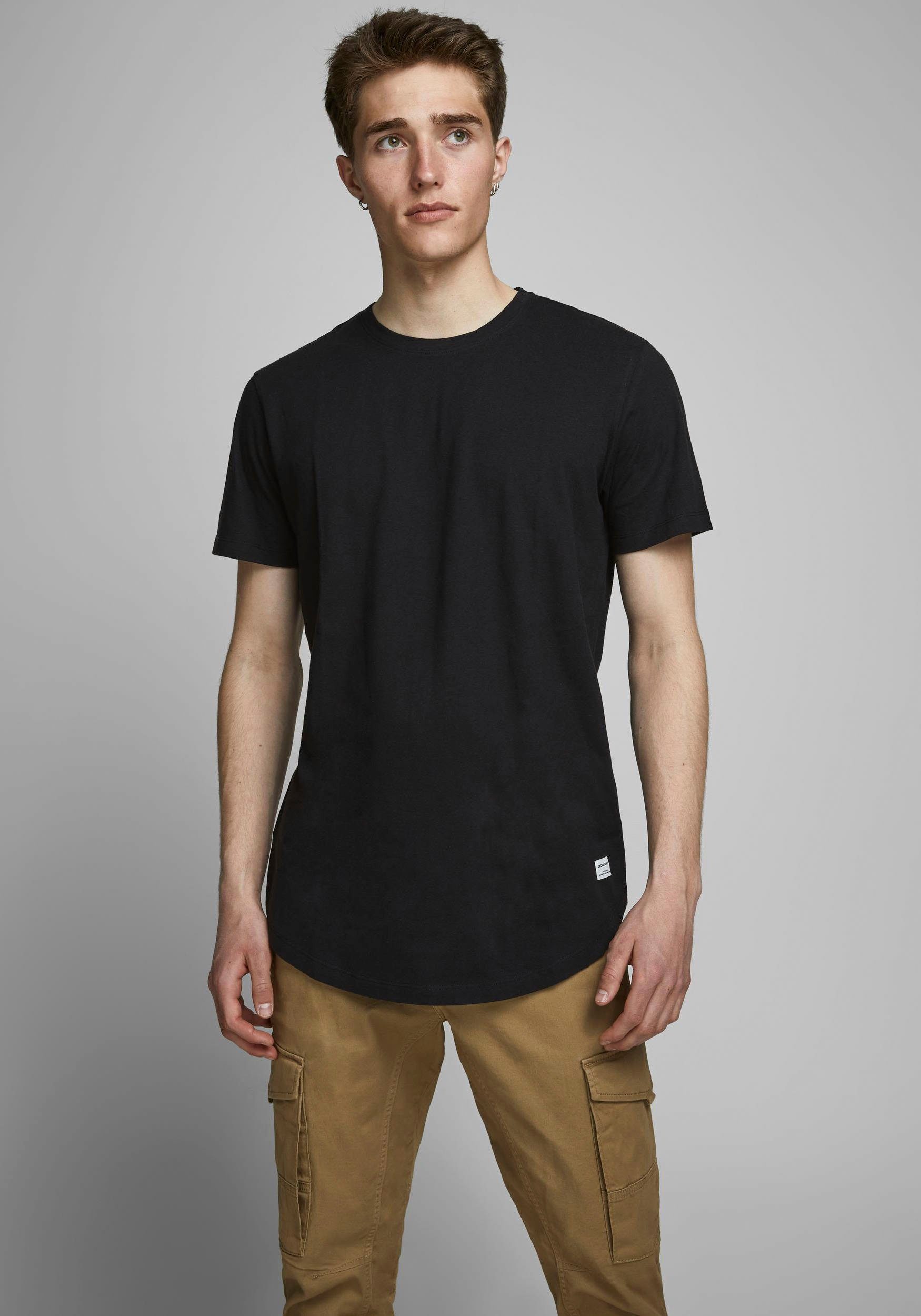 Jack & Jones Rundhalsshirt JJENOA TEE SS CREW NECK 3PK MP NOOS (Packung, 3-tlg., 3er-Pack) – Bild 4 von 5