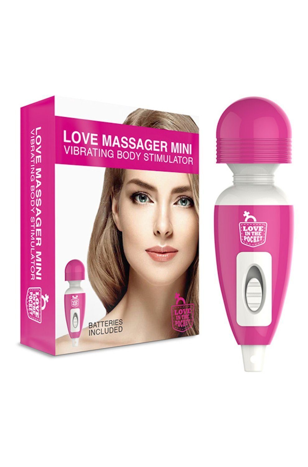Love in the Pocket Wand Massager Love in the Pocket - Love Massager Mini Vibrating Body Stimulator