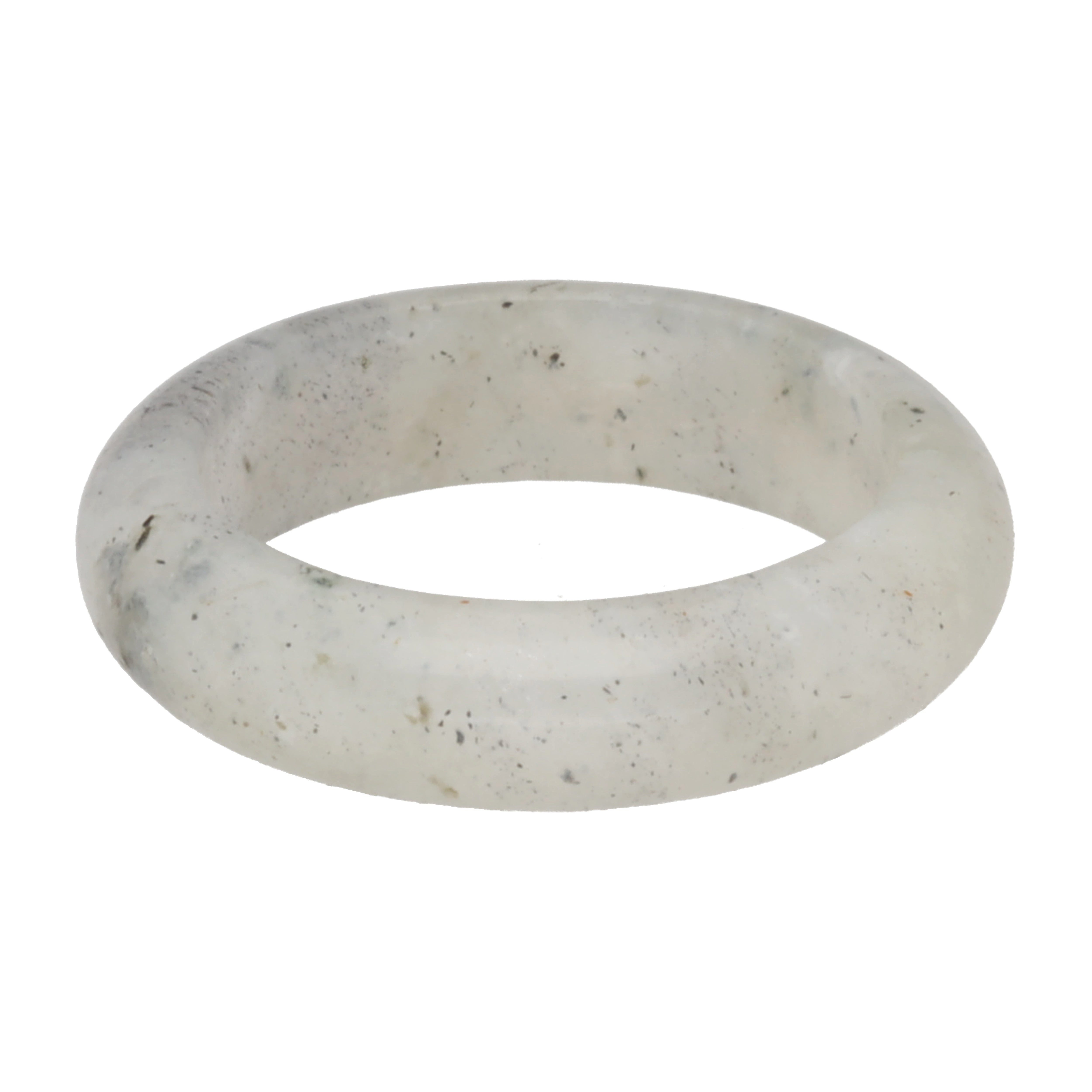 Lebensquelle Plus Fingerring Labradorit Ring – schlichter Bandring
