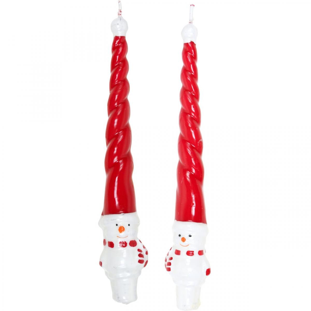 Viana Spitzkerze Spitzkerzen Schneemann Weihnachten Rot günstig online kaufen