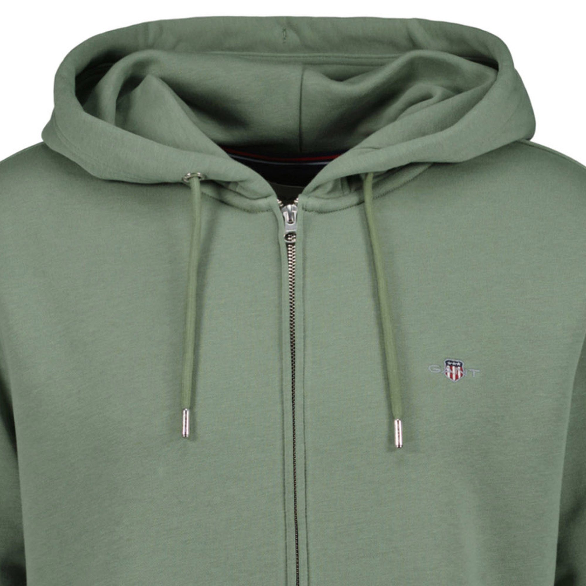 Gant Sweatshirt Herren Sweatjacke Baumwolle günstig online kaufen