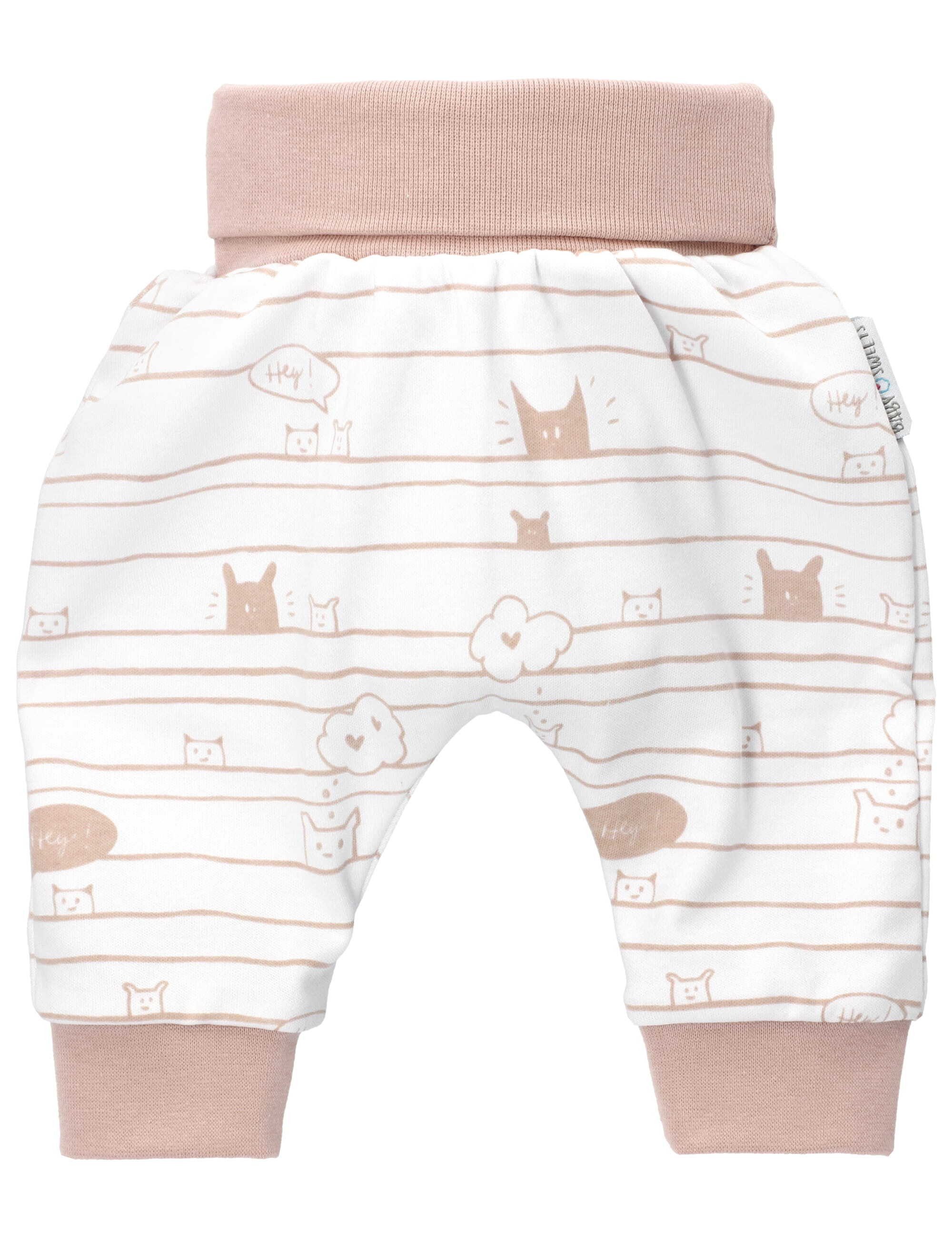 & Body Baby creme (3-tlg., Sweets Teile) Hose 3 Set beige Tiere