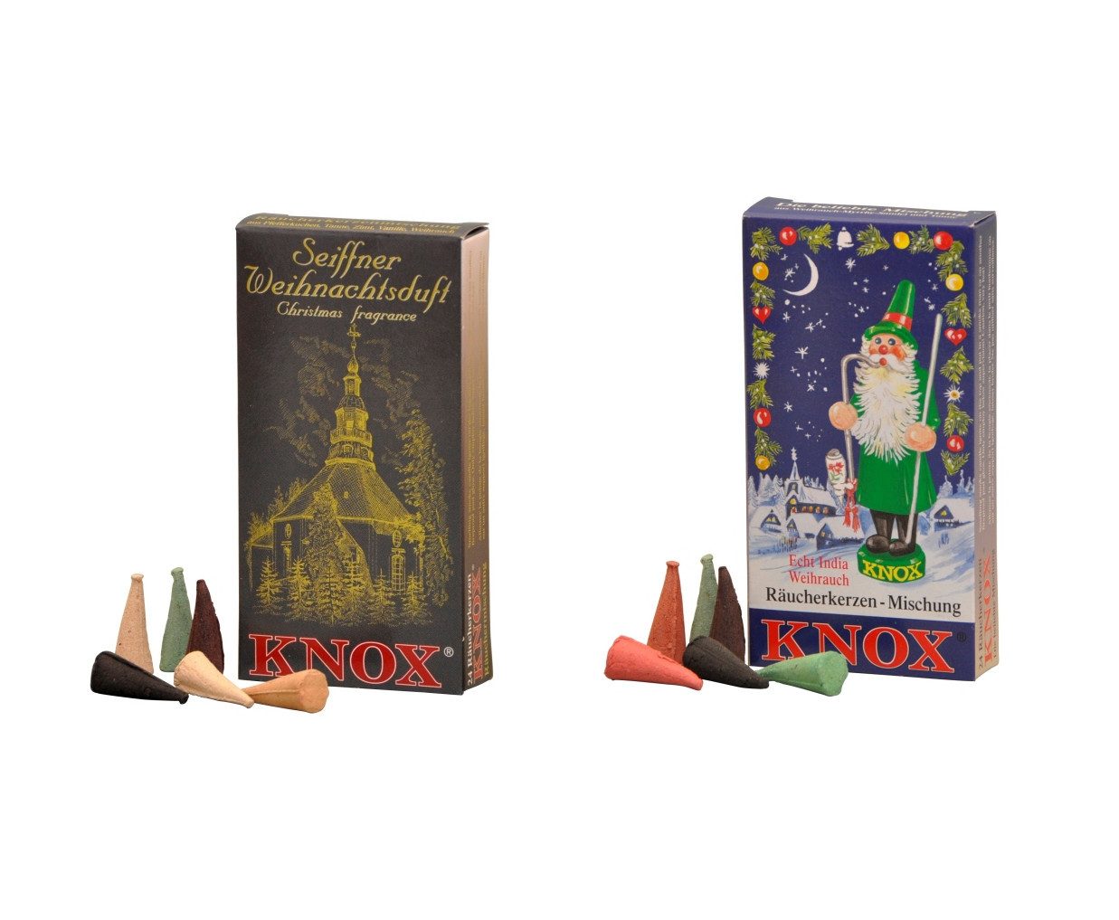 KNOX Duftkerze 2er Set: Weihnachtsmischung / günstig online kaufen