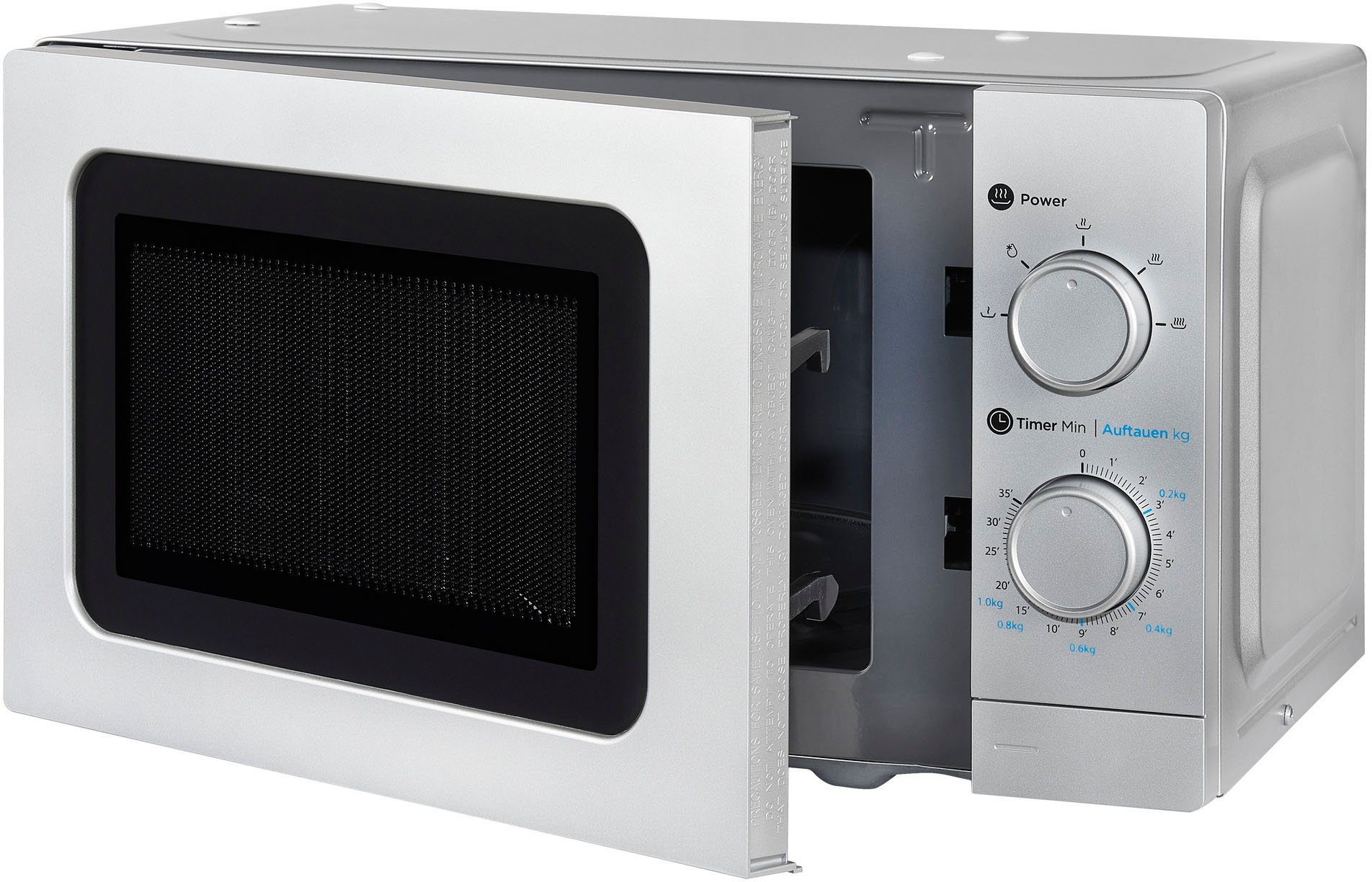 exquisit Mikrowelle WP 700 J17-3 si, Mikrowelle, 20 l