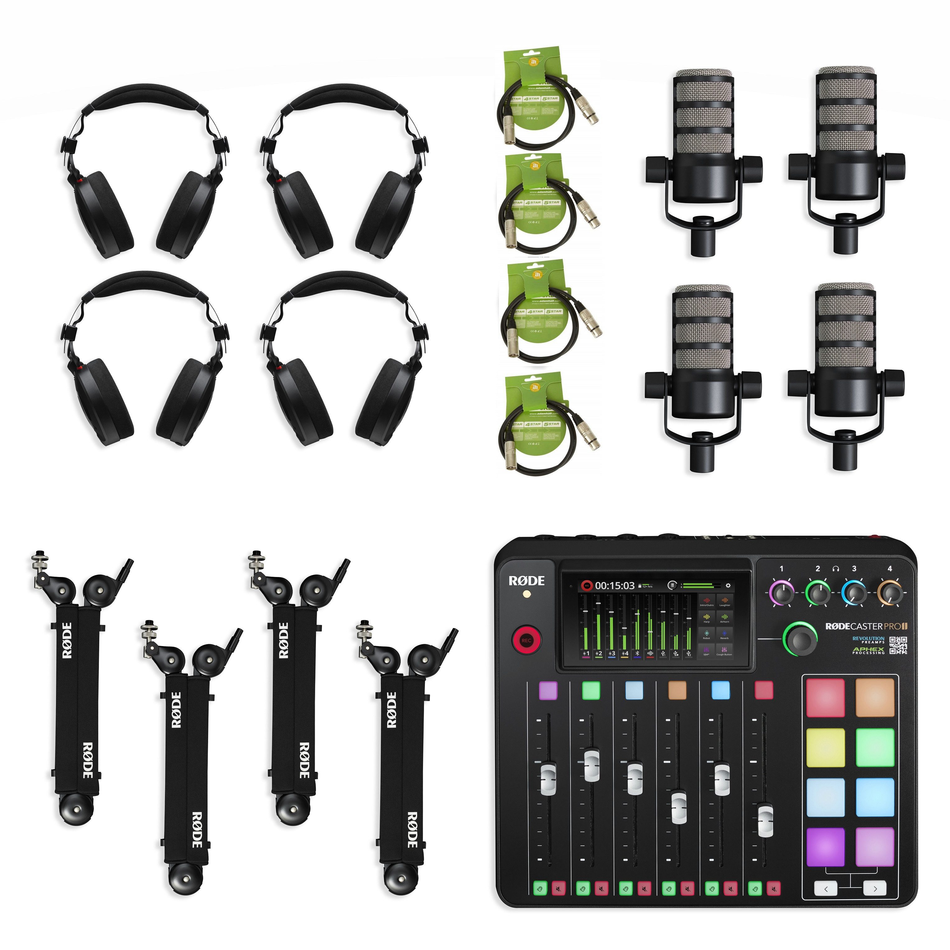 Mischpult Rode Podcasting Bundle 3