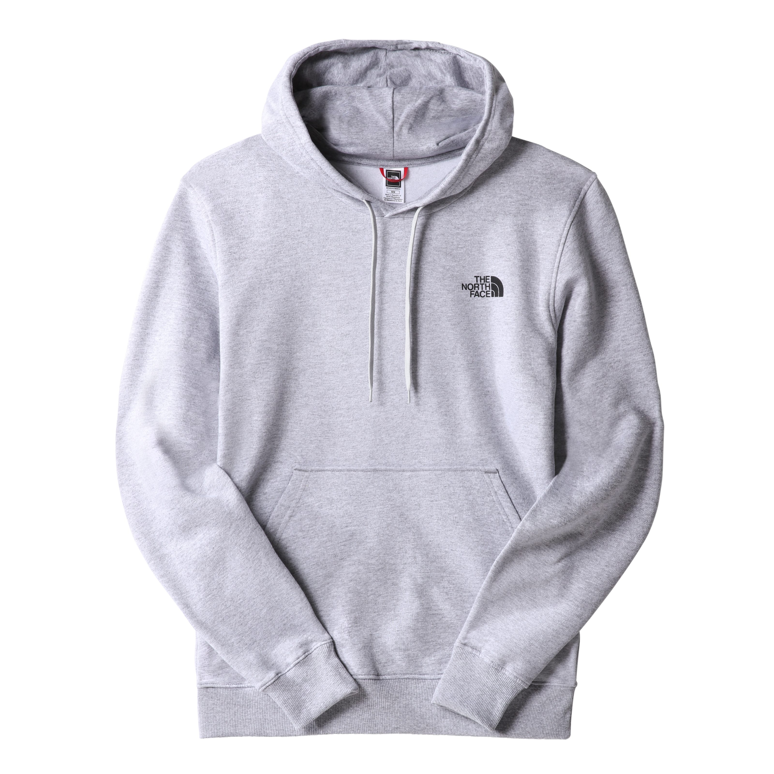 HOODIE und North SIMPLE hinten grey mit Kapuzensweatshirt M vorn DOME Face Logoschriftzug The