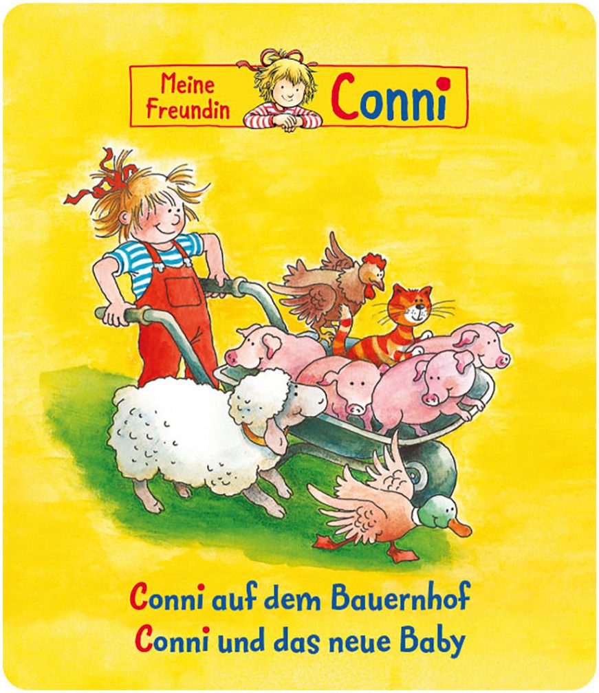 tonies Hörspielfigur Conni - Conni auf dem Bauernhof / Conni und das neue Baby (redesign)