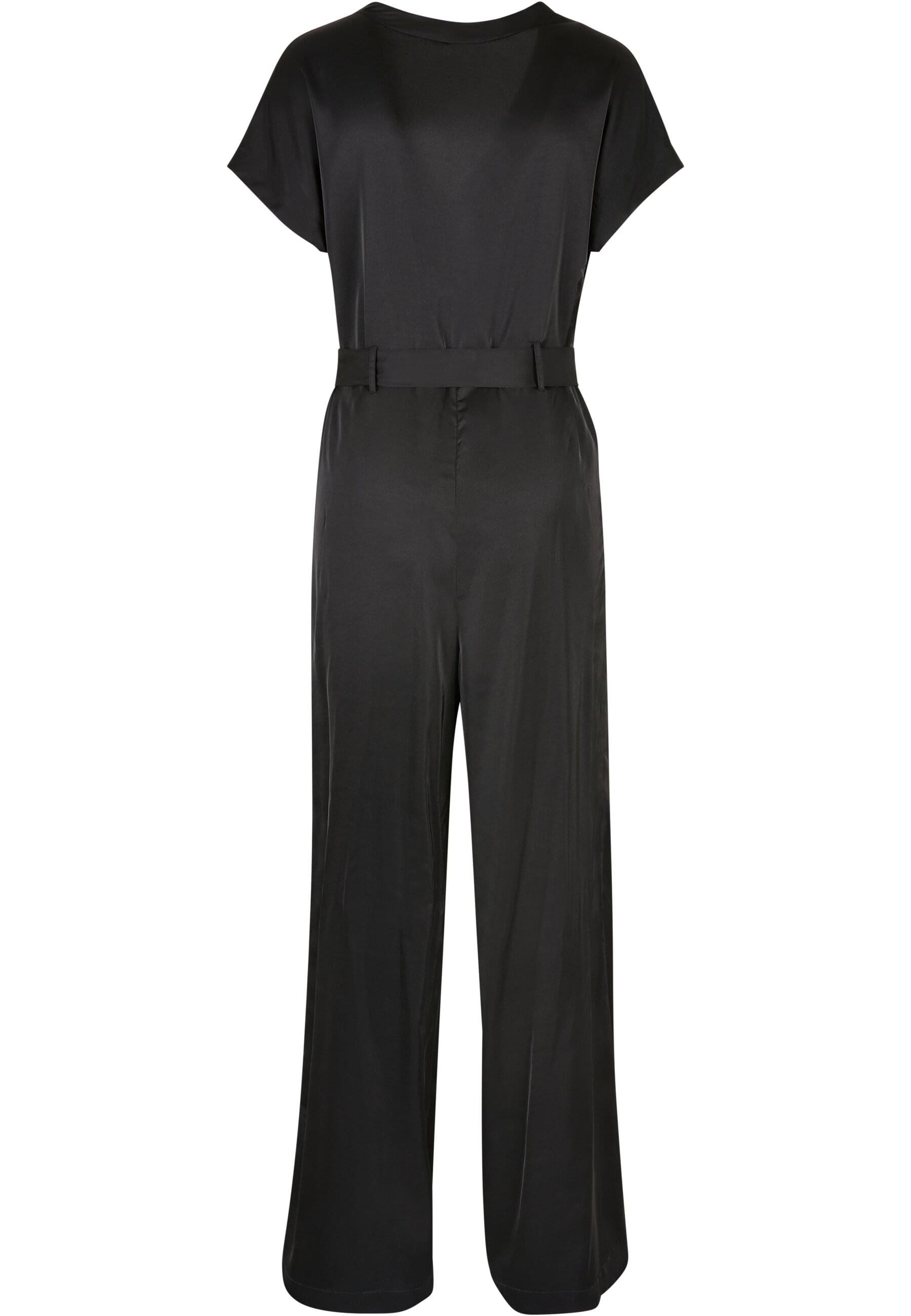 URBAN CLASSICS Jumpsuit Urban Classics Damen Ladies Satin Wide Leg Belt Jum günstig online kaufen