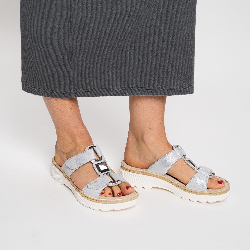 Ara CAPRI Pantolette, Plateau, Sandale, Sommerschuh in Weite G (weit)