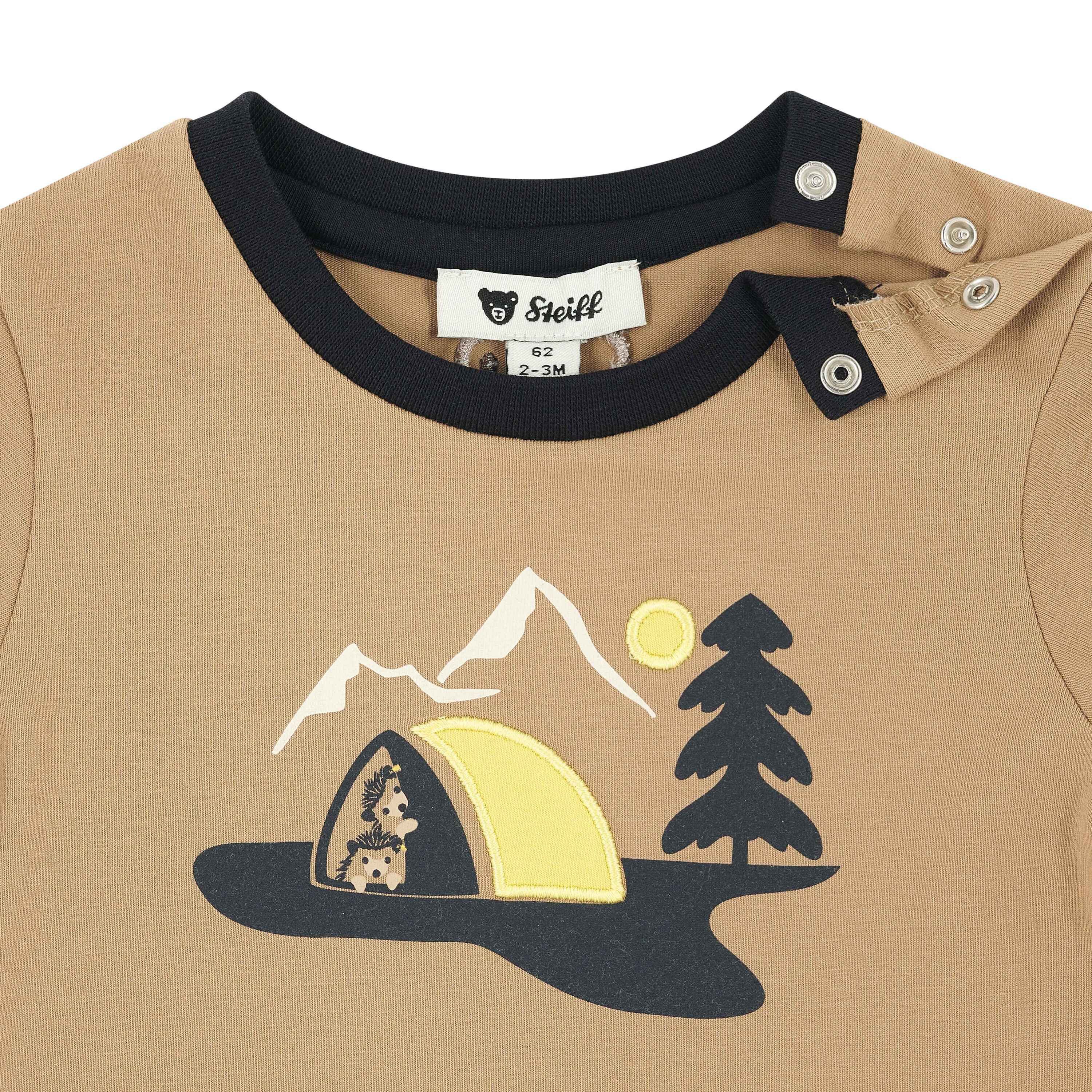 Steiff Langarmshirt T-Shirt langarm Woodland