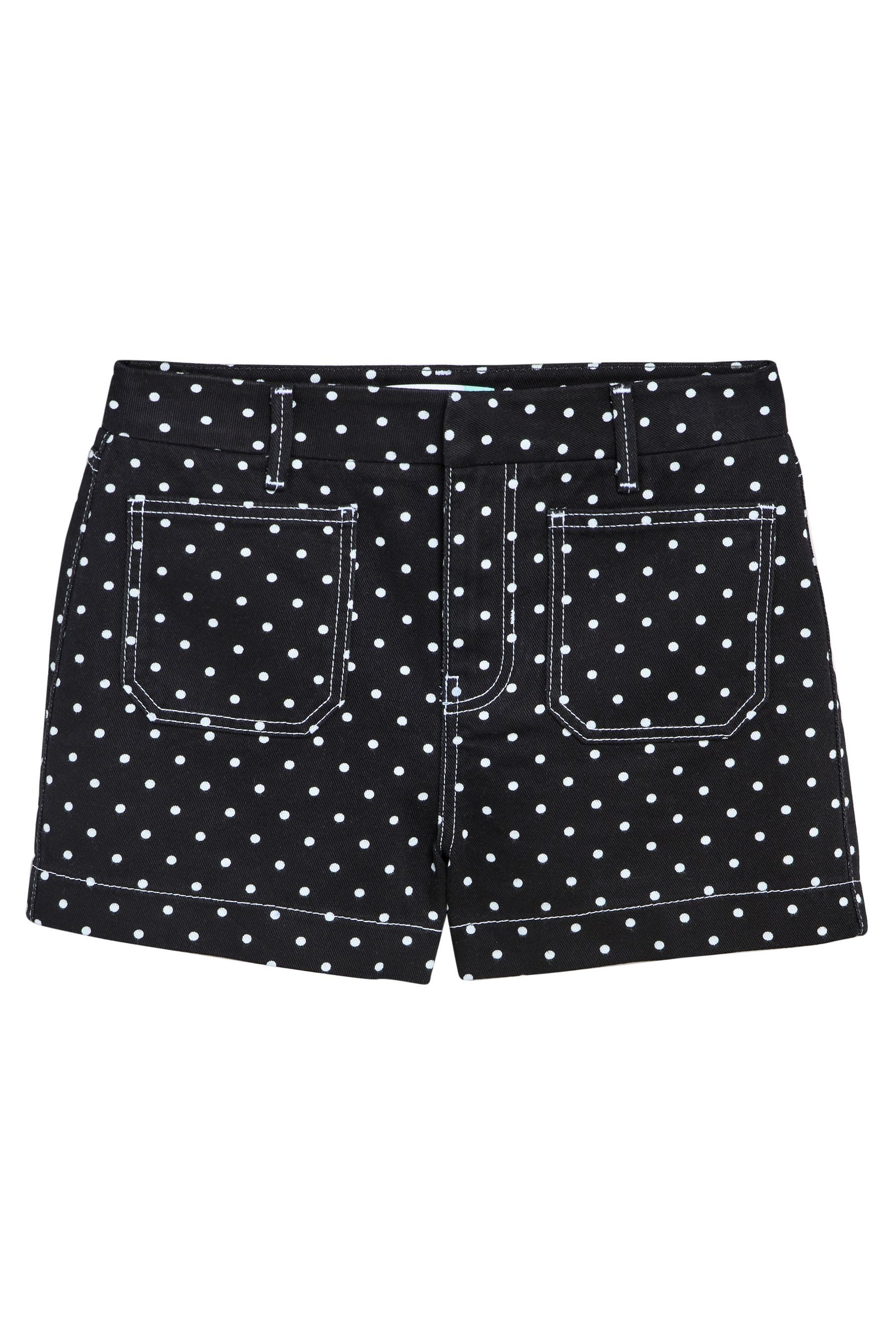 Next Shorts Getupfte Shorts mit aufgesetzter Tasche (1-tlg)
