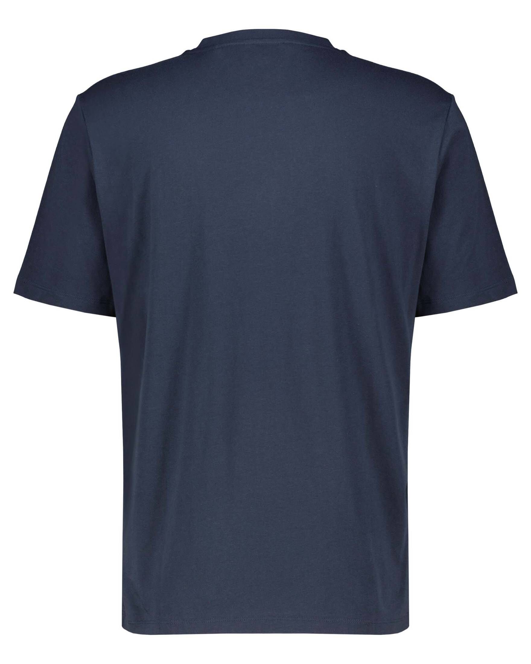 Herren (1-tlg) DULIVE222 T-Shirt T-Shirt HUGO (296) blau