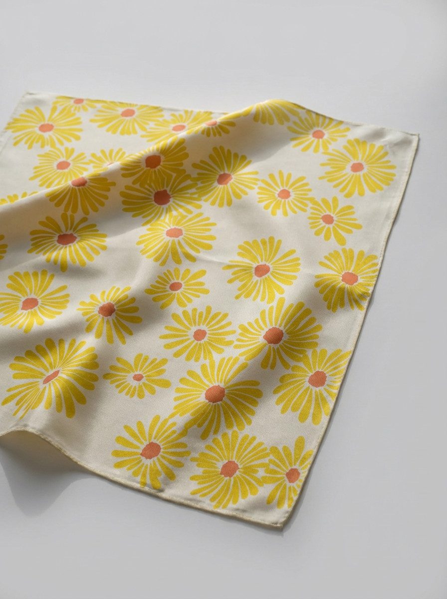 Kleelein Seidentuch Luxus Nicktuch French Monogram Chic Schleifen-Design El günstig online kaufen