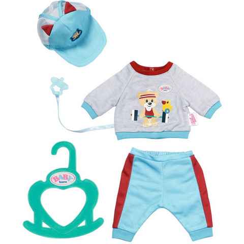 Baby Born Puppenkleidung Little Sport Outfit blau, 36 cm (Set, 5-tlg)