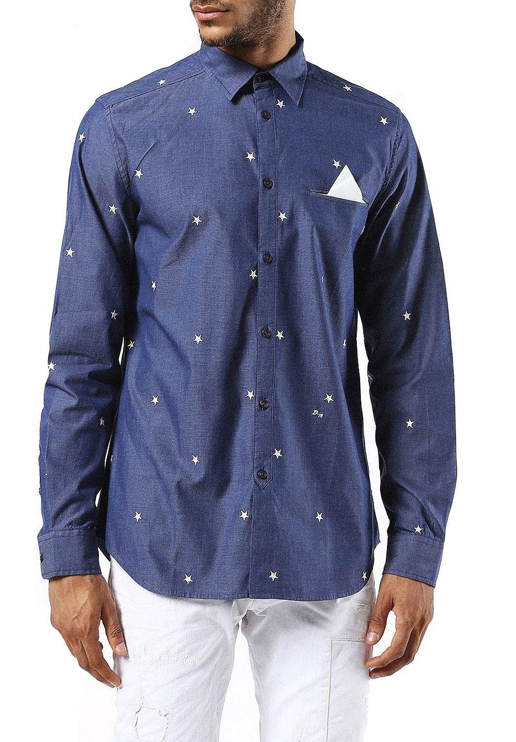 Langarmhemd Diesel S-Allembr CAMICIA Herren Hemd