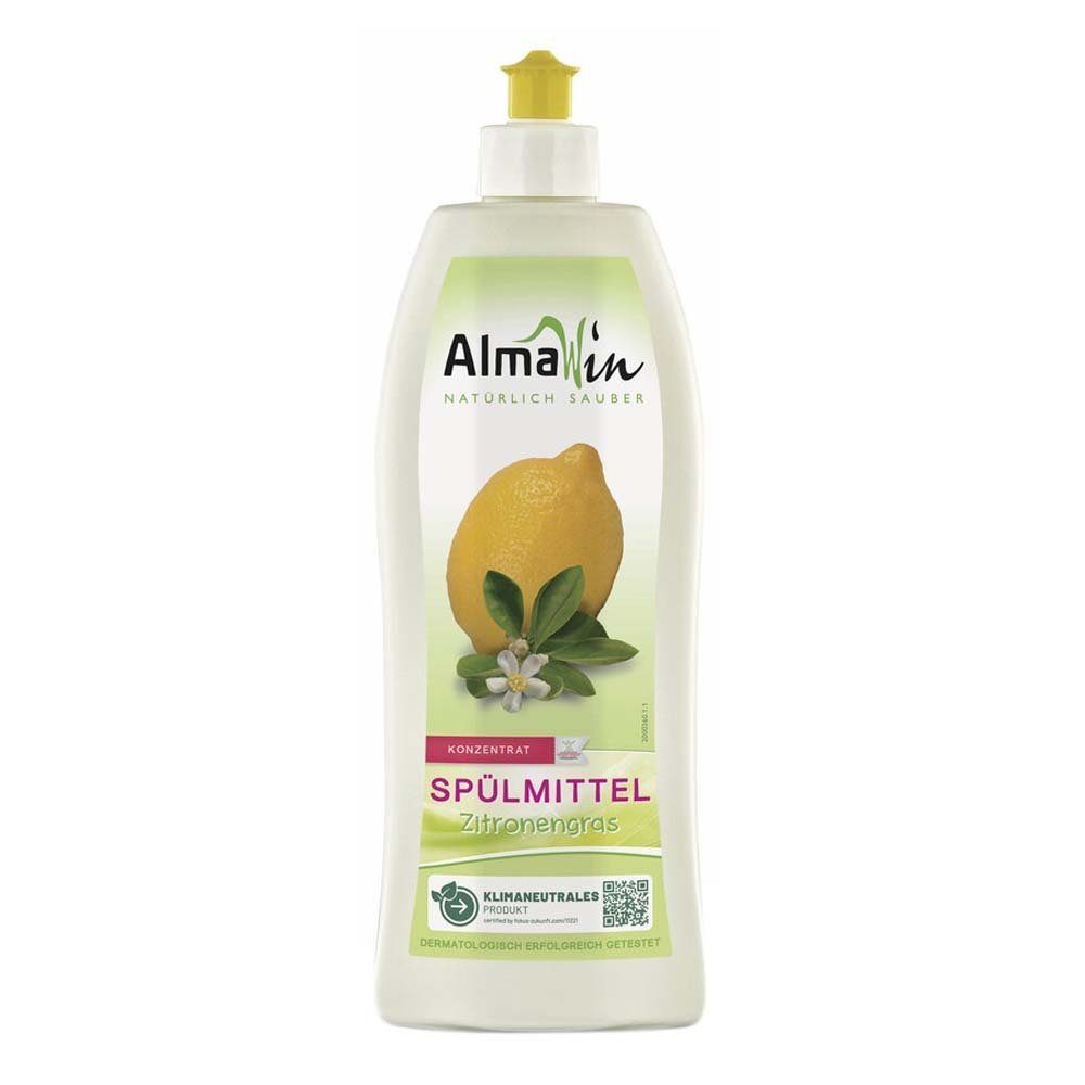 Almawin Spülmittel - Zitronengras 500ml Geschirrspülmittel