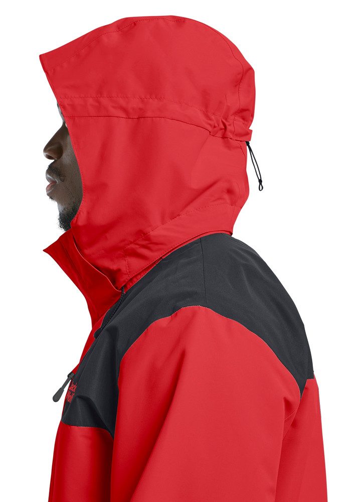 Jack Wolfskin Funktionsjacke JASPER 2L JKT M mit TEXAPORE 2L, atmungsaktiv, winddicht, wasserdicht – Bild 5 von 5