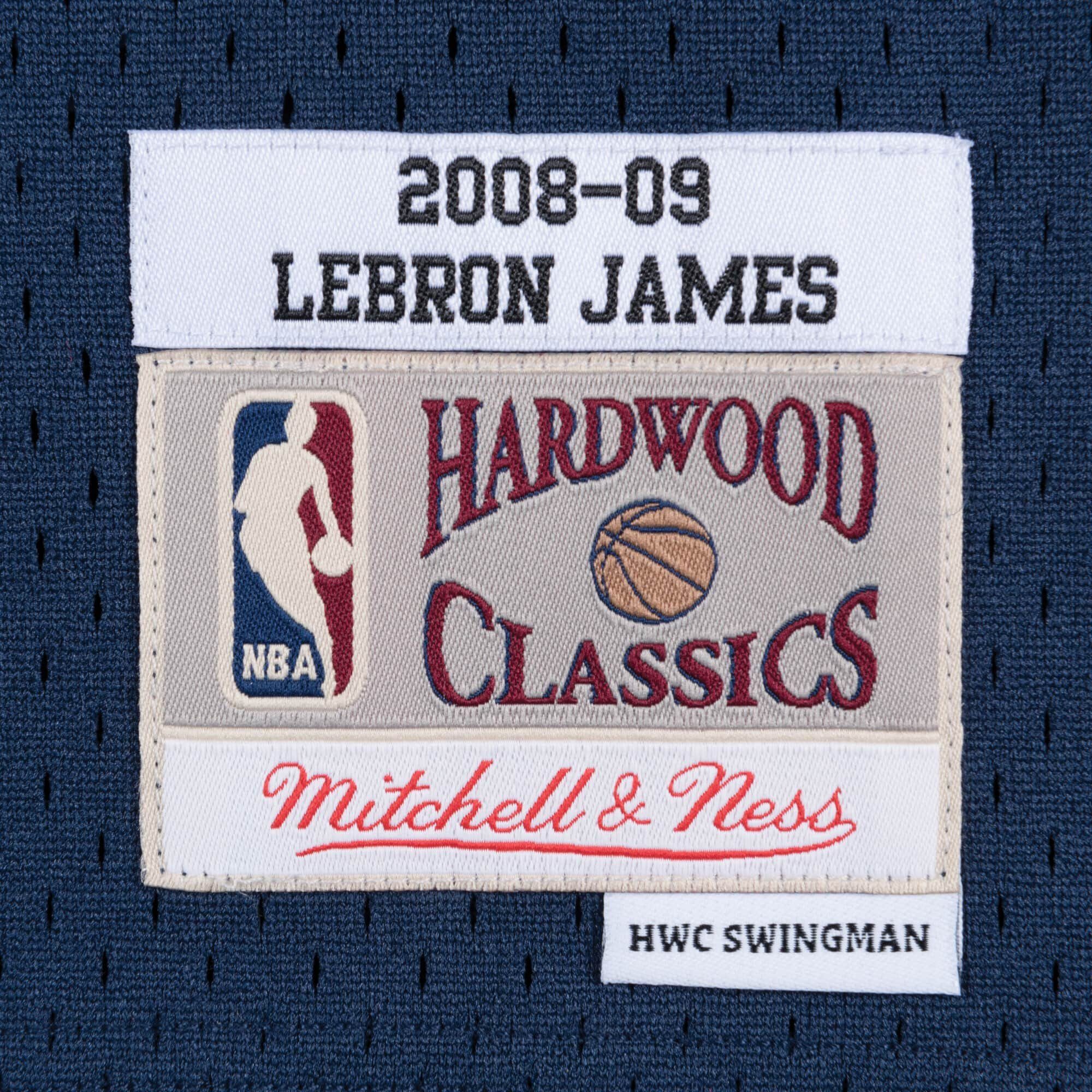 Mitchell & Ness Basketballtrikot HWC 2008-09 Cleveland Cavaliers Alternate Lebron