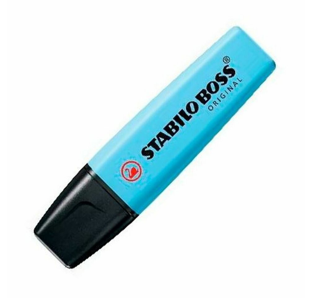 Thumbnail - STABILO Marker Textmarker Boss Blau 10 Stück
