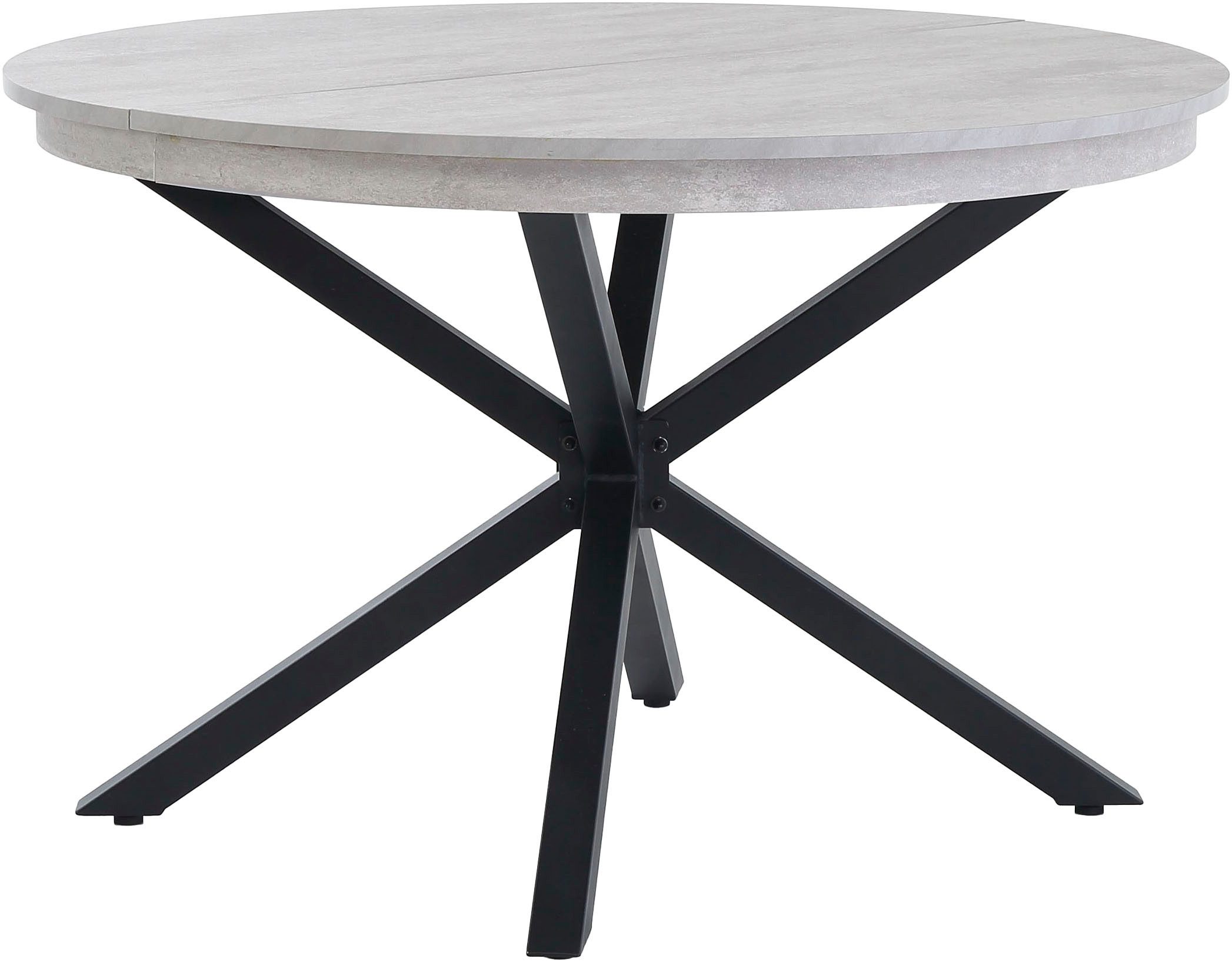 Jockenhöfer Gruppe Esstisch Olbia, rund, ausziehbar (120-160cm), platzspare günstig online kaufen