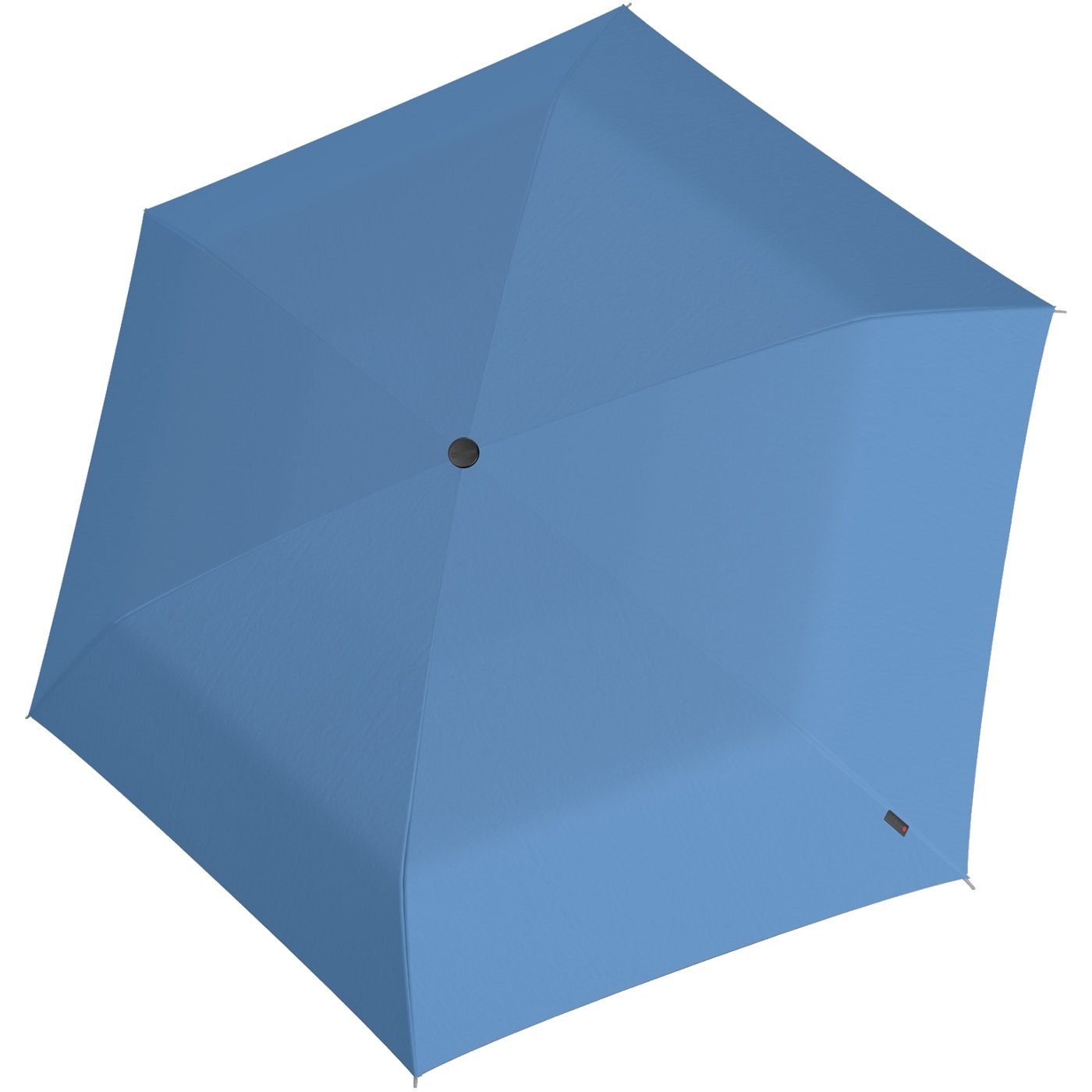 US.050 UV-Schutz, - Knirps® leichter Ultra Manual Sonnenschirm extrem Light blau-schwarz Slim Langregenschirm