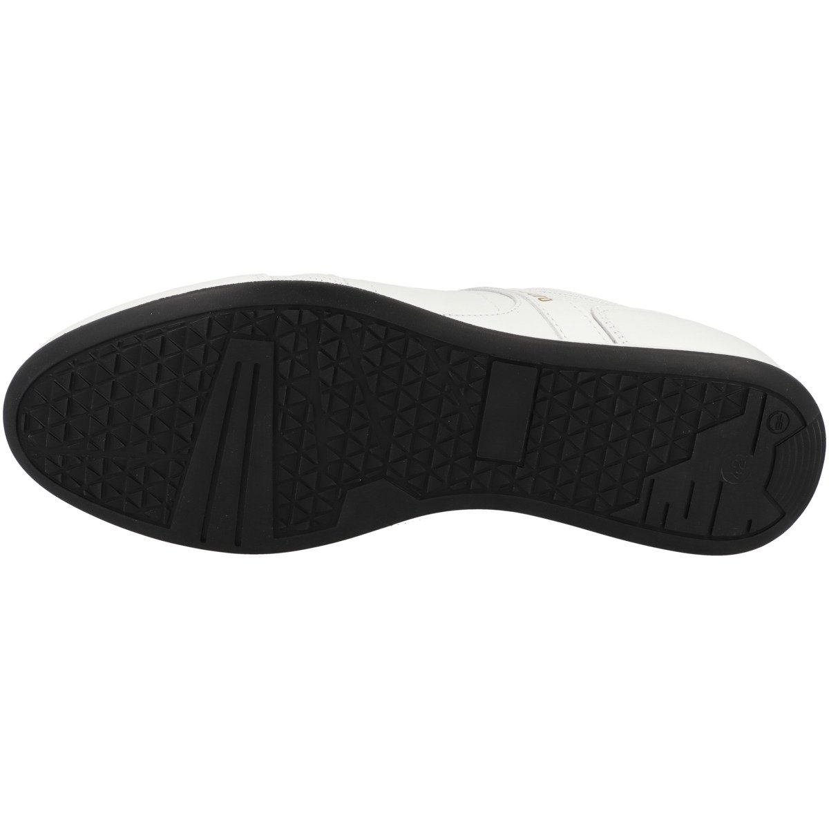 Perforation Pantofola d´Oro Herren weiss Avezzano Low Sneaker Uomo