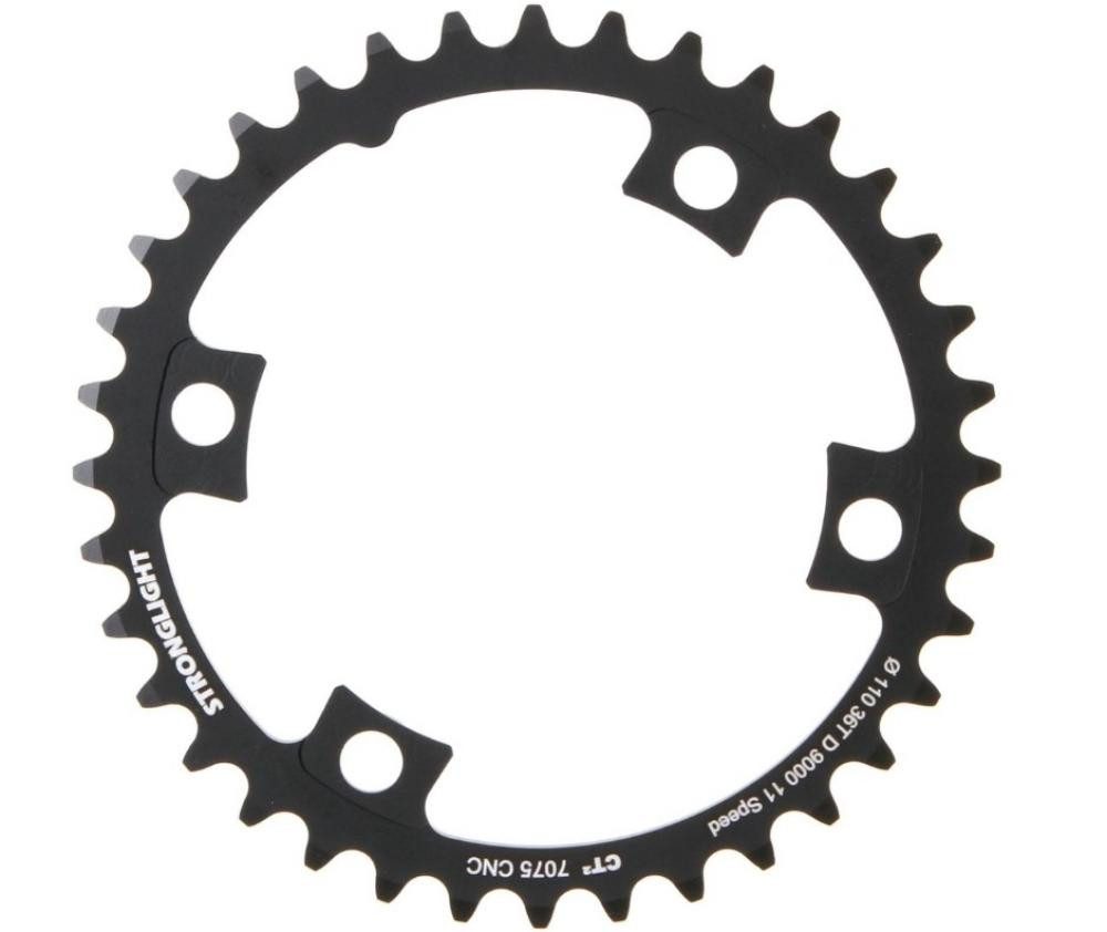 Kettenschaltung Stronglight Kettenblatt CT2 schw 4A DURA ACE 9000 110MM 36Z