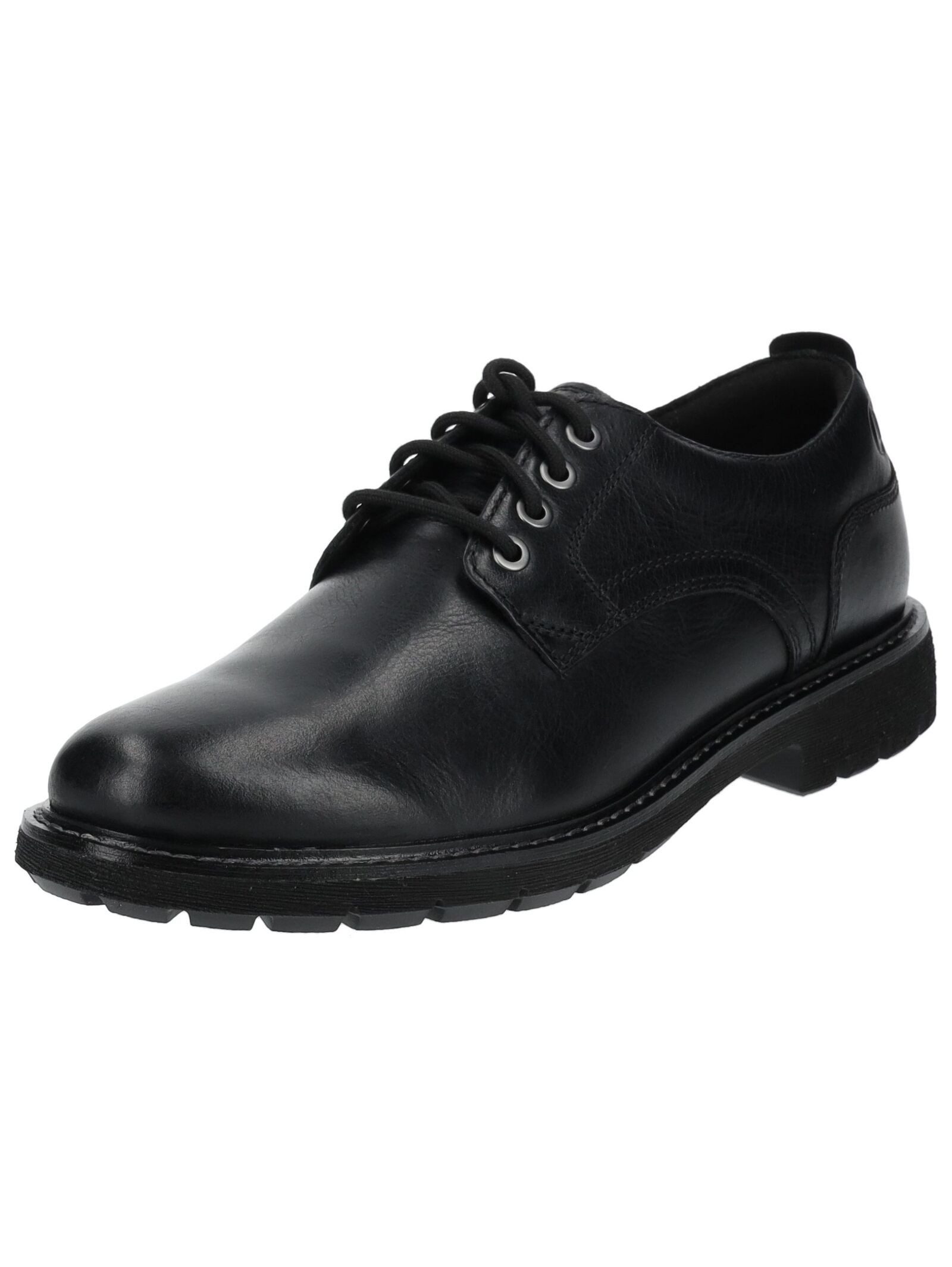 Halbschuhe Leder Schnürschuh
