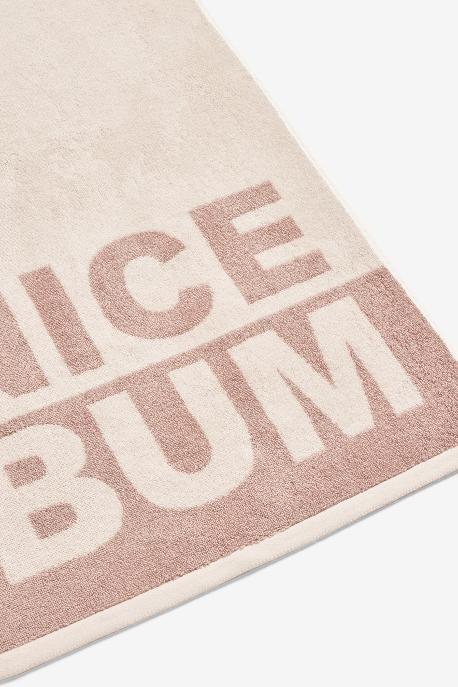 Next Handtuch Handtuch mit Slogan aus 100 % Baumwolle, Nice Bum, (1-St) günstig online kaufen