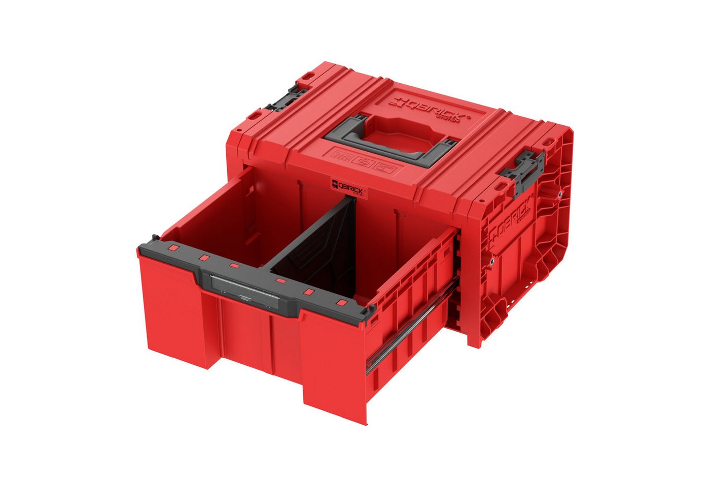 Thumbnail - QBRICK System Werkzeugkoffer PRO Drawer 1 Toolbox 2.0 Basic RED Ultra HD Custom 450 x 310 x 244 mm