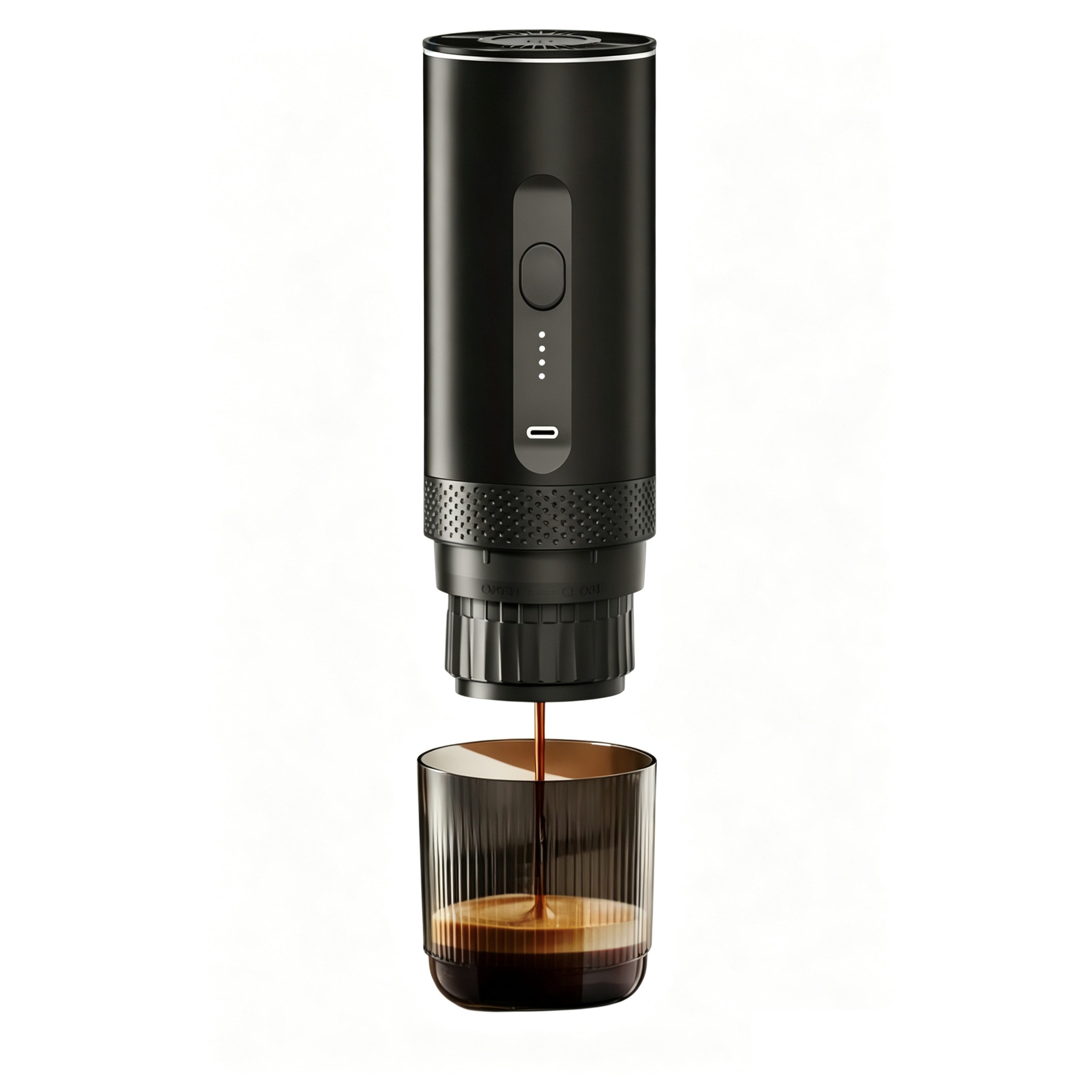 KINSI Espressomaschine 2588, 92 °C Heizfunktion, kompatibel mit Nespresso‑Kapseln & Kaffeepulver