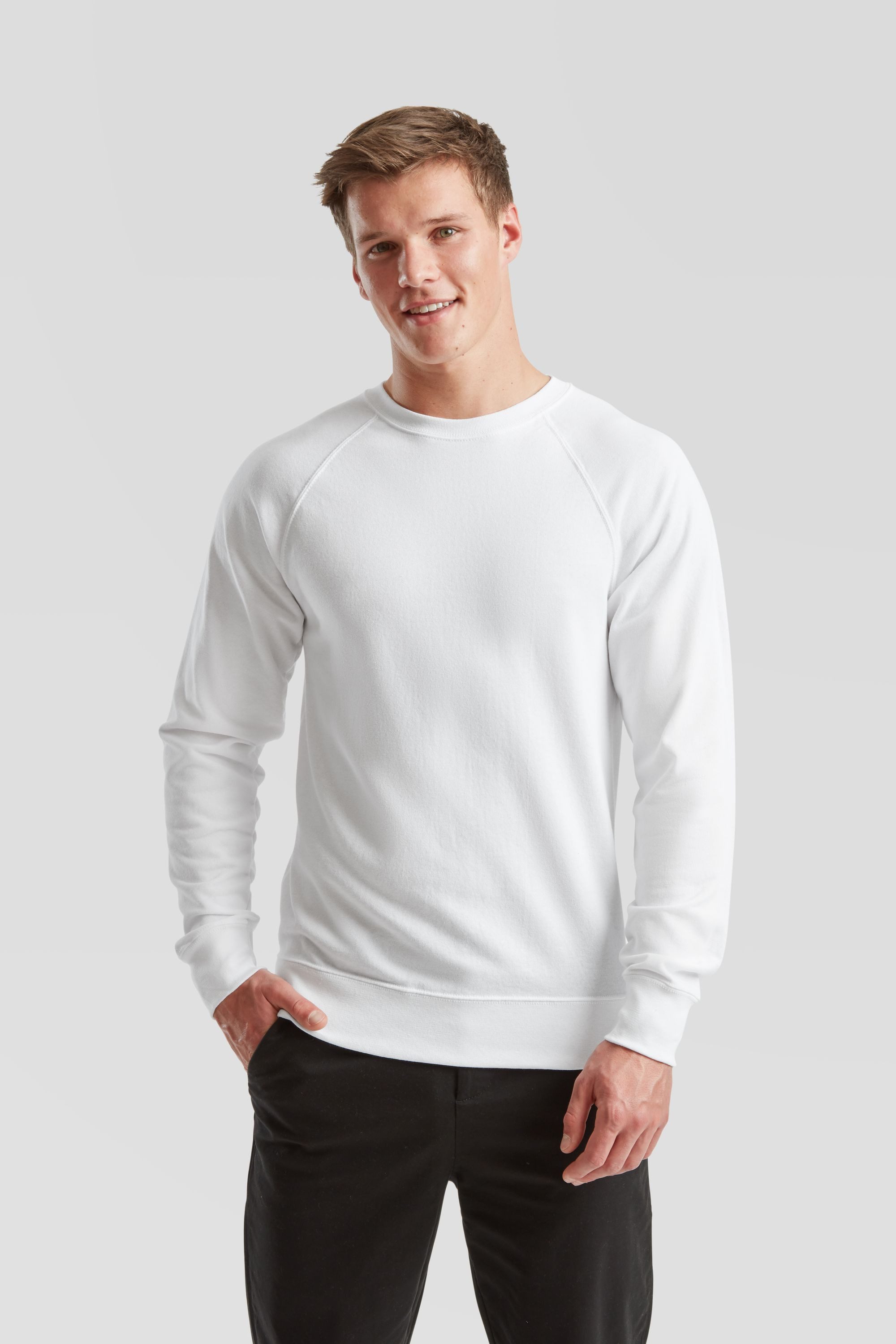 Fruit of the Loom Sweatshirt Fruit of the Loom Lightweight Raglan Sweat