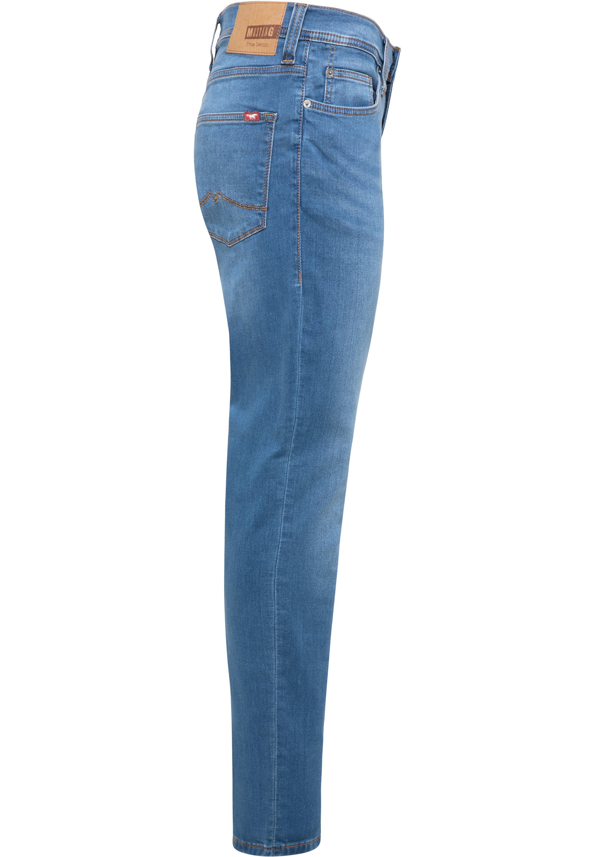 MUSTANG 5-Pocket-Jeans K Hose K Mustang Boston Boston Mustang mittelblau