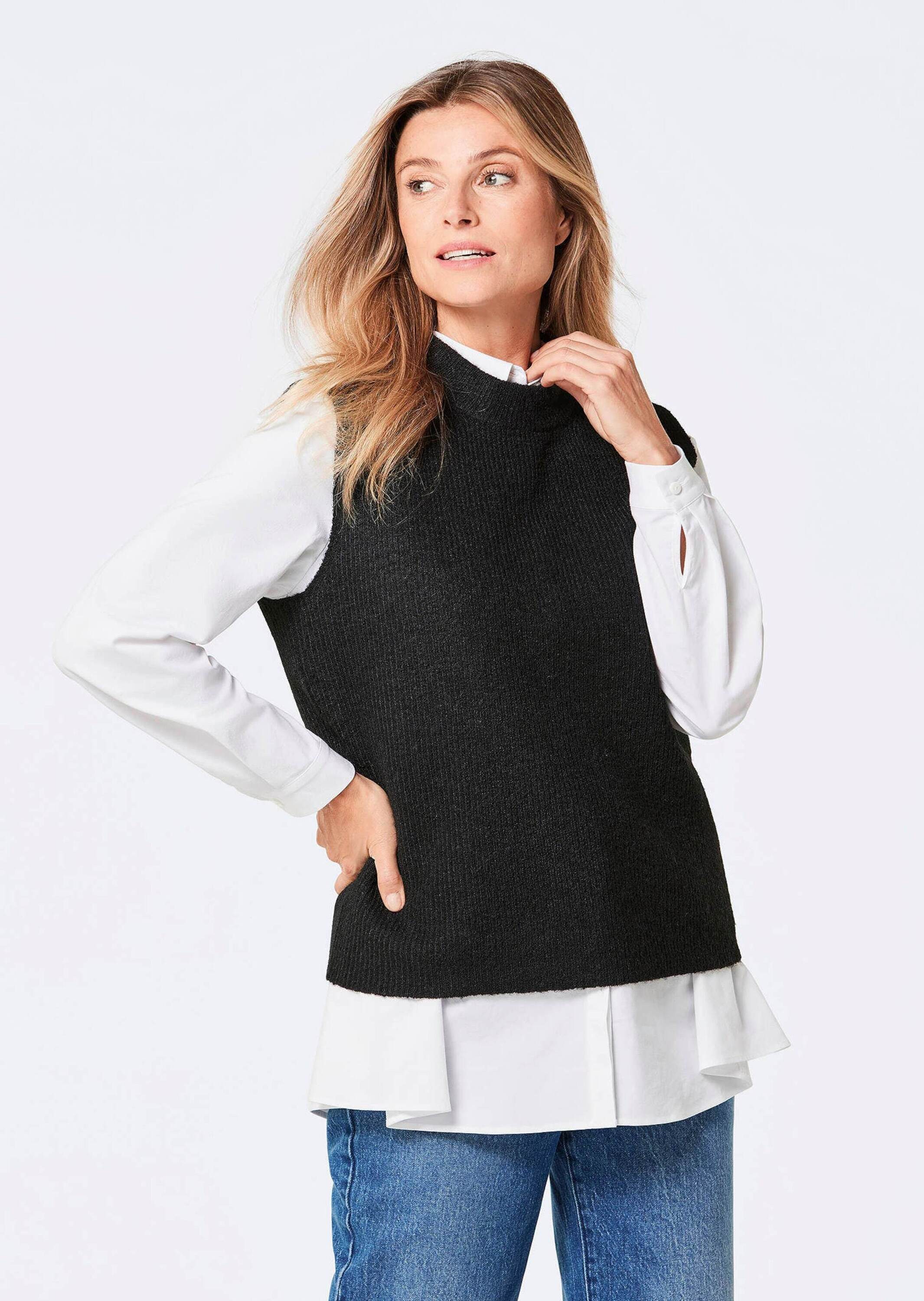 GOLDNER Strickpullover Pullunder günstig online kaufen