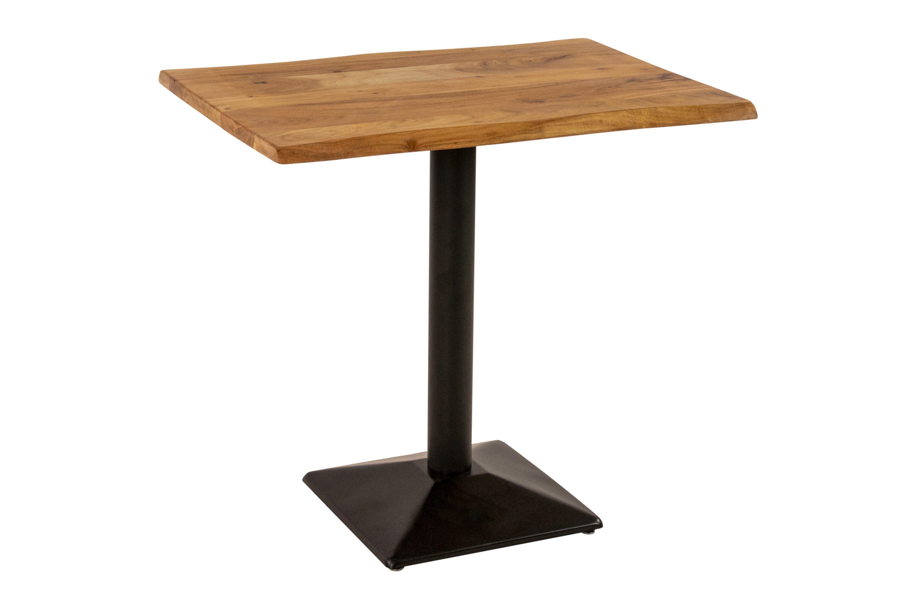 Loreno® Bistrotisch Ines, massives Akazienholz, echte günstig online kaufen