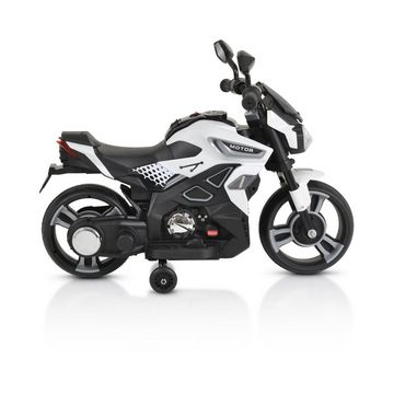 Moni Elektro-Kindermotorrad Elektromotorrad Houston 1188F, Belastbarkeit 25 kg, Musik, MP3, Scheinwerfer, Stützräder