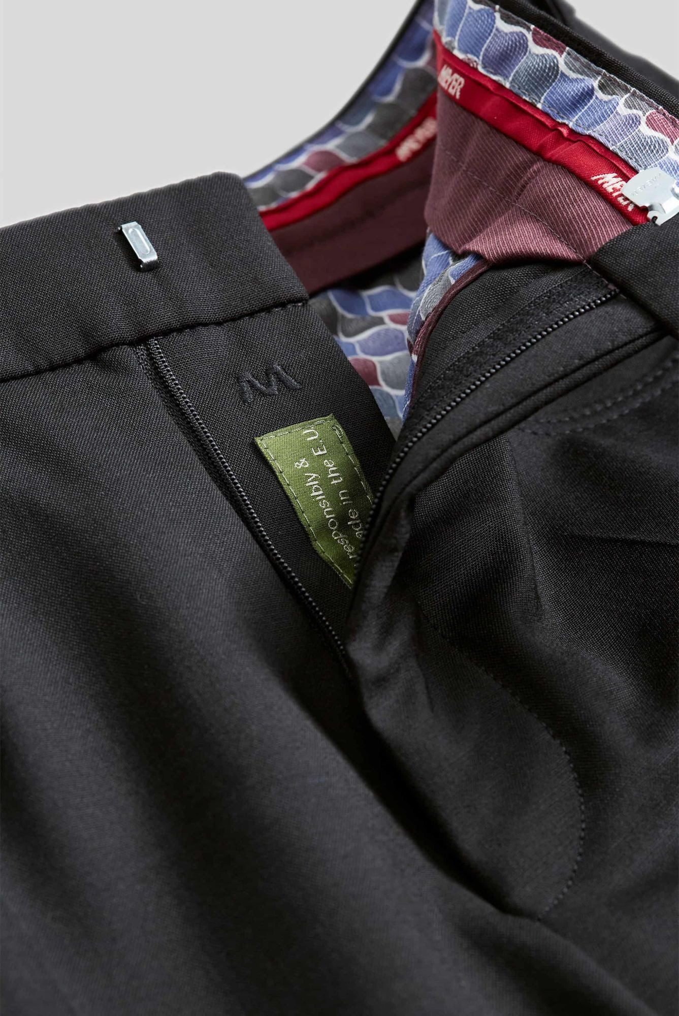 MEYER Chinos Diego mit Stretch-Dehnbund