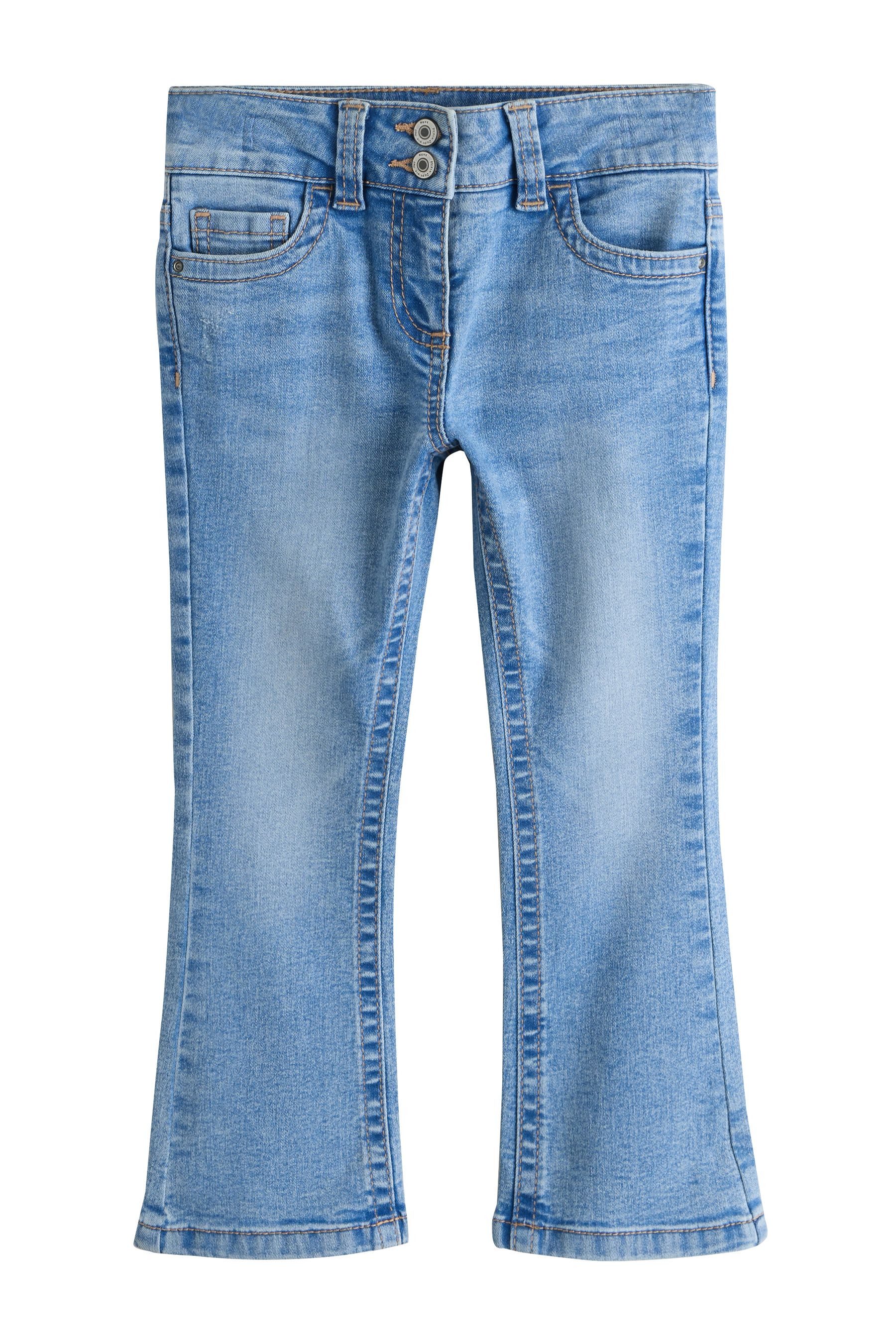 Next Schlagjeans Schlagjeans mit niedrigem Bund (1-tlg)