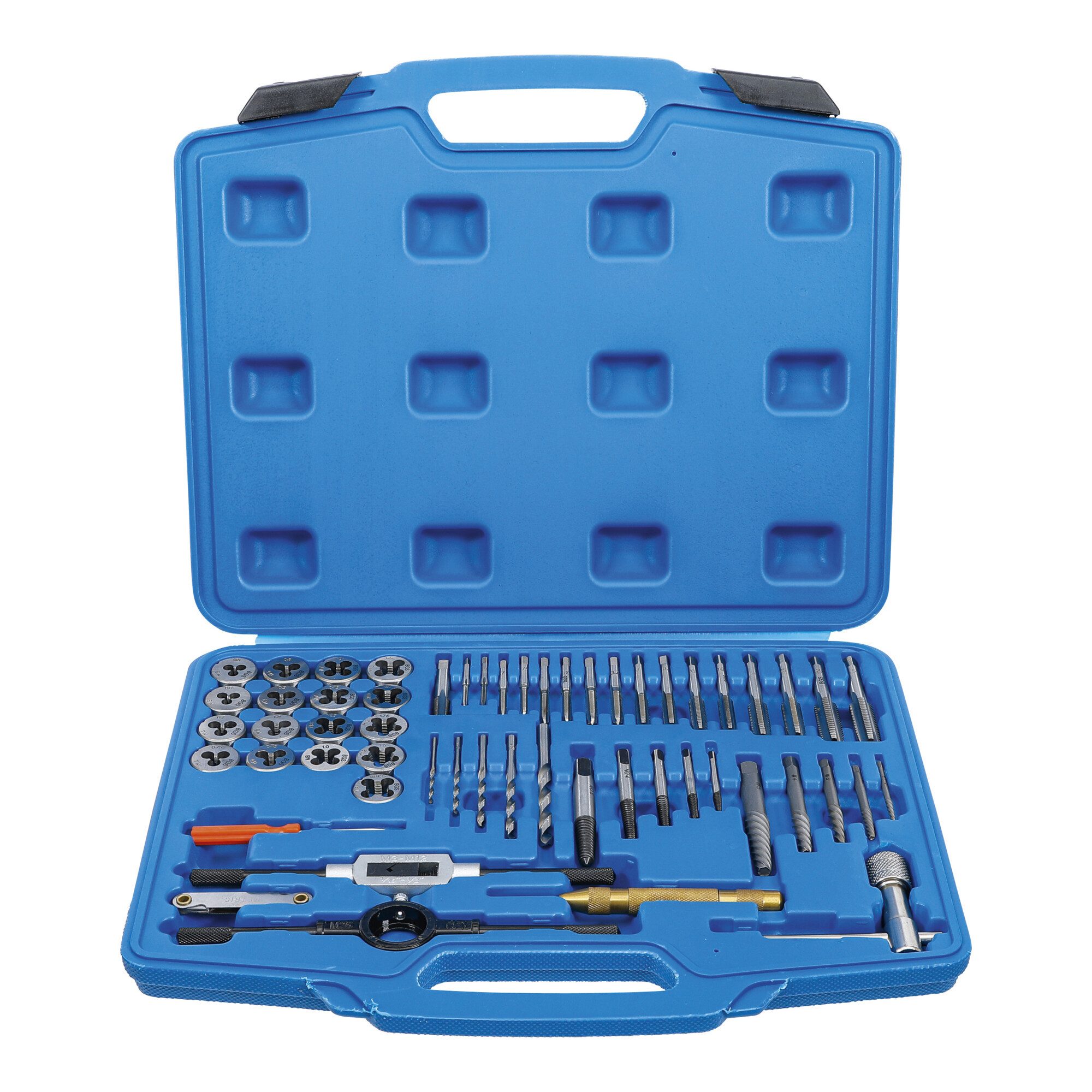 BGS technic Gewindeschneider BGS Gewindeschneid-Satz 70104, M3 - M12, 56-tlg.