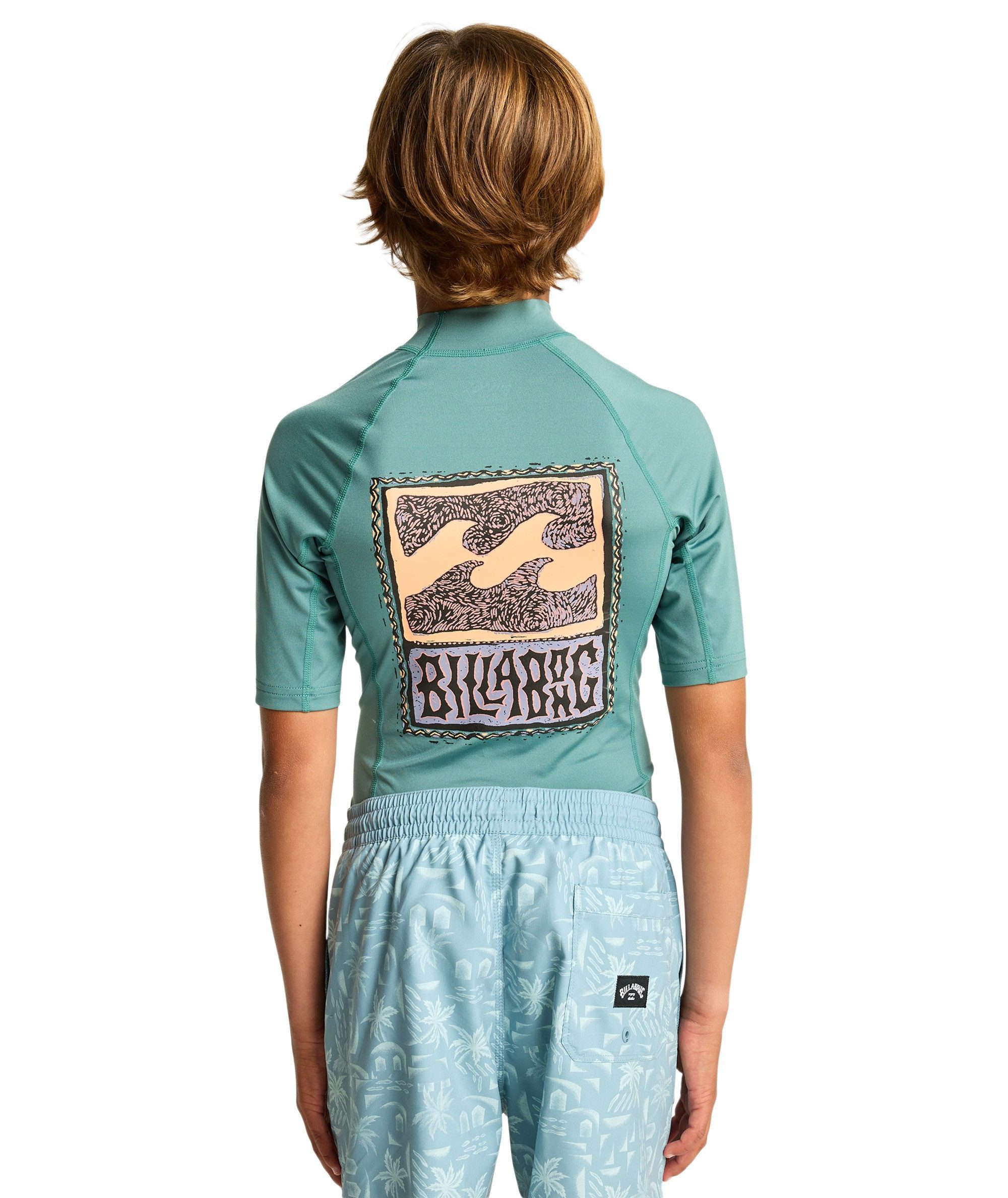 Billabong Strandshirt RE ISHORT SLEEVEUE SHORT SLEEVE BOY für Kinder und Jugendliche geeignet, mit Elasthan-Anteil – Bild 3 von 5