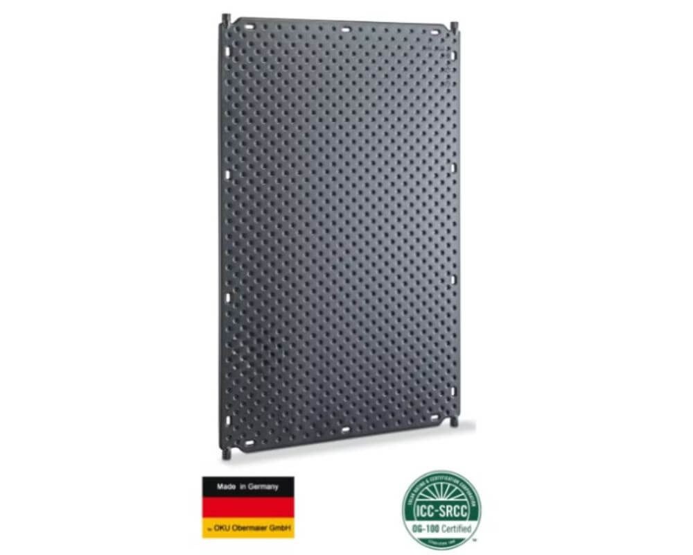 OKU Pool-Solarabsorber OKU Solarabsorber Typ 1001 mit 4 Anschlußstutzen