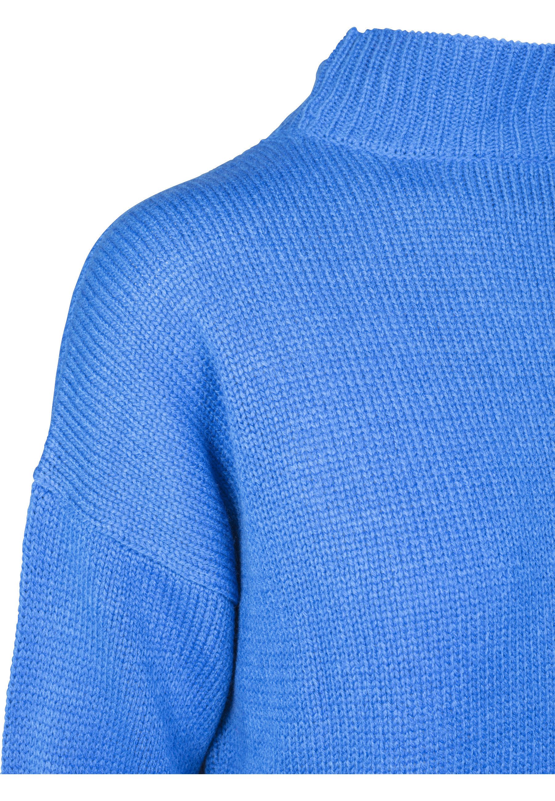 URBAN CLASSICS Rundhalspullover Urban Classics Damen Ladies Oversize Turtleneck Sweater (1-tlg)