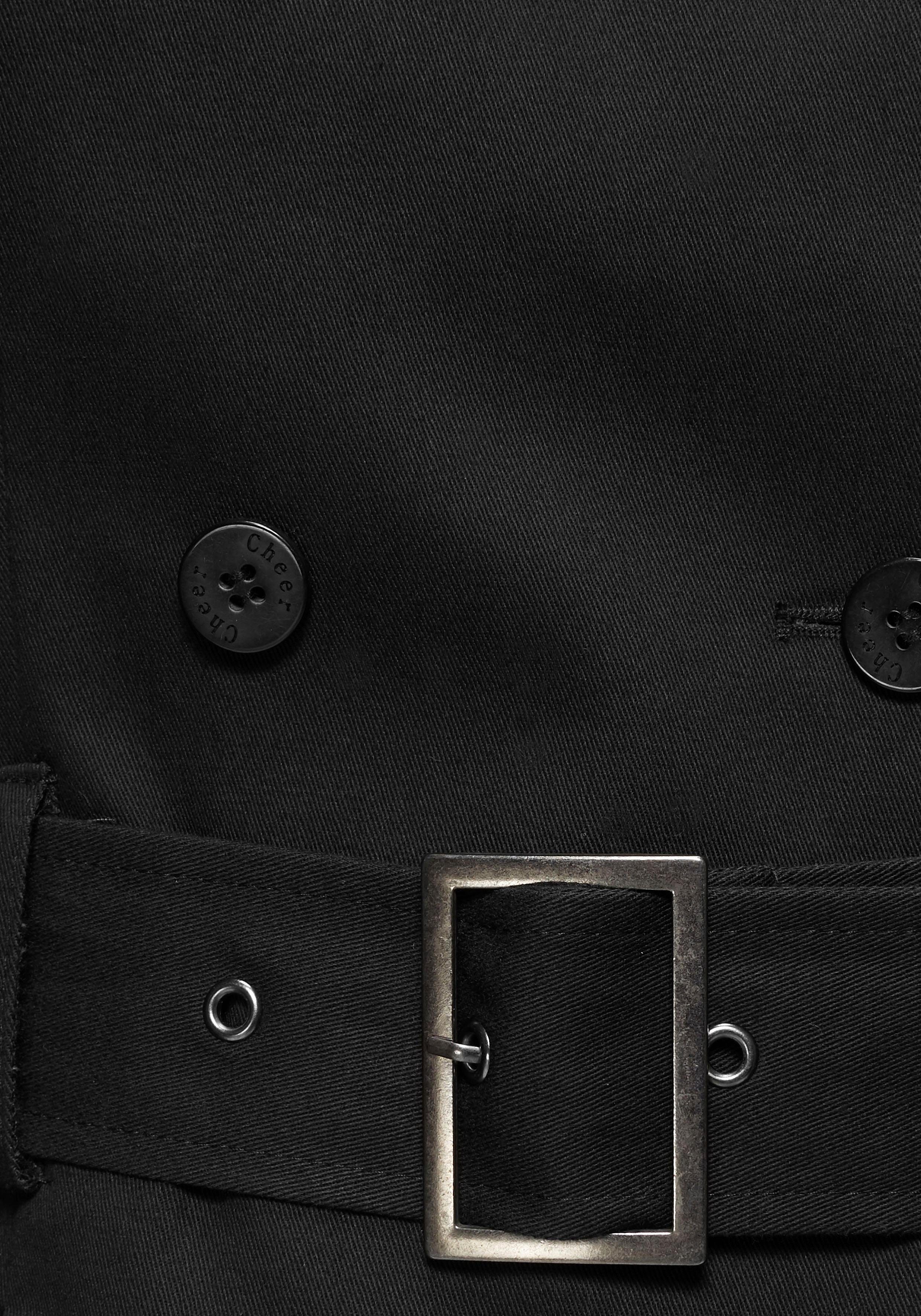 Aniston CASUAL Trenchcoat mit Gürtel zum Regulieren