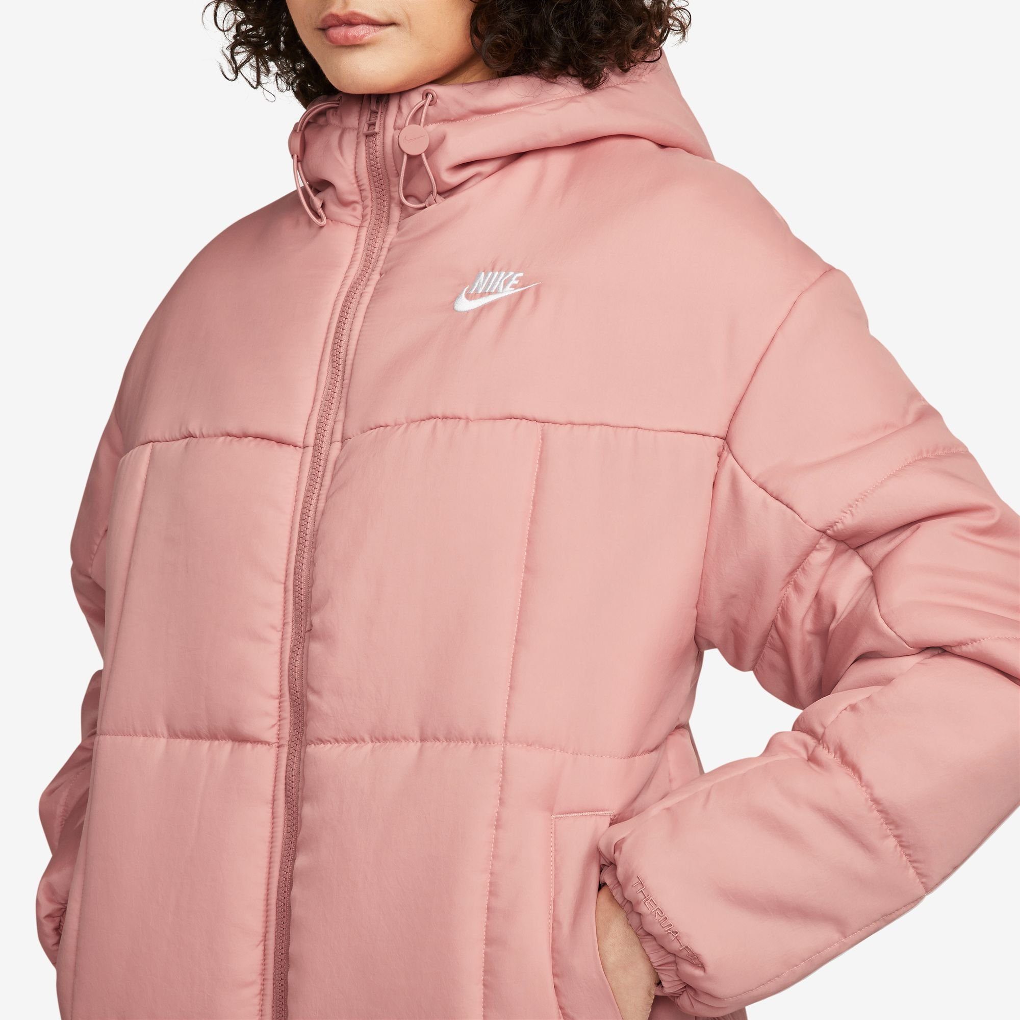 Sportswear CLASSIC PARKA Steppmantel THERMA-FIT WOMEN'S Nike RED STARDUST/WHITE