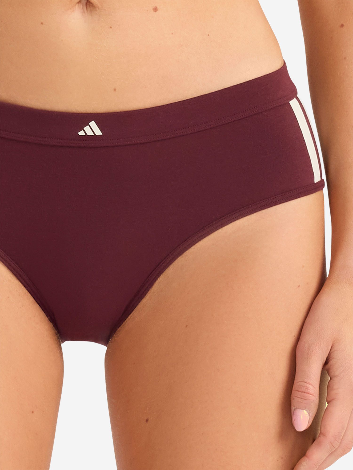 adidas Sportswear Hipster Sport Active Essentials Cotton 3 Stripes Hipsterslip, Hüftslip, Unterwäsche – Bild 4 von 5