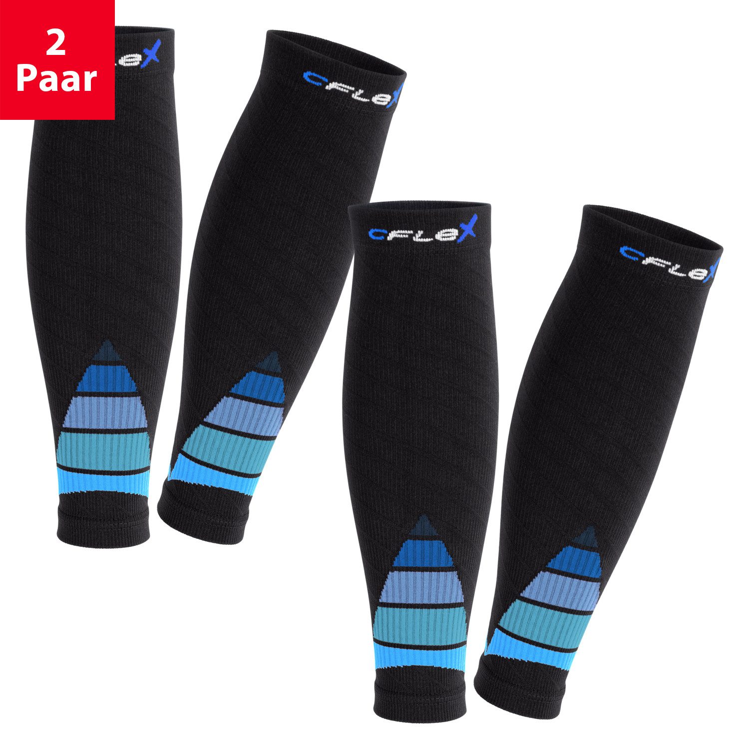 CFLEX Stütz-Stulpen Sport Running Stulpen mit Kompression (1 Paar oder 2 Paar)