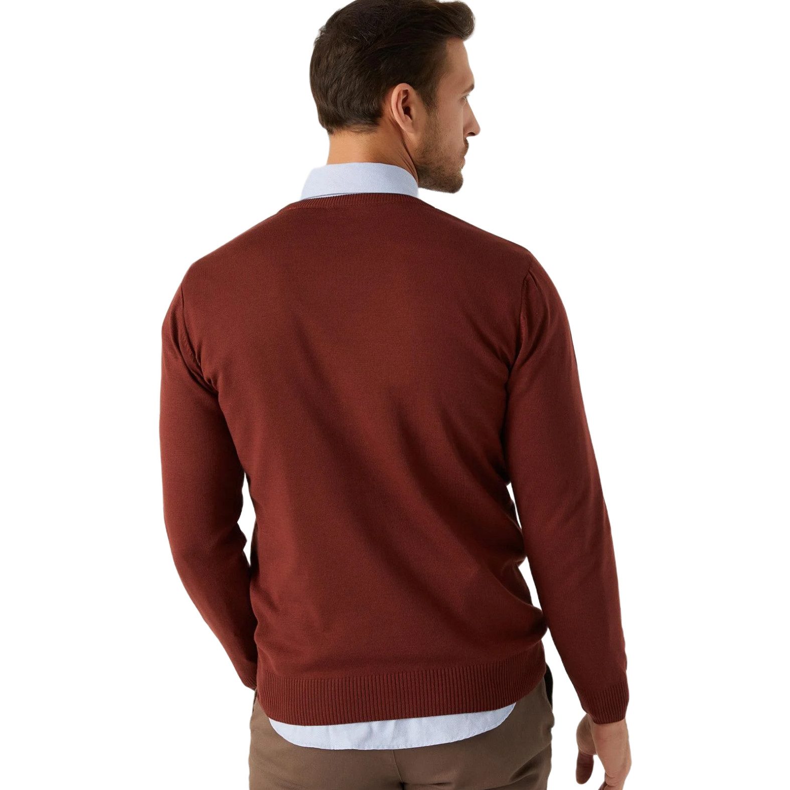 D'S DAMAT Sweater Strickwaren Herren, Pullover Herren, Strickjacke, Longsleeve, Herren-J