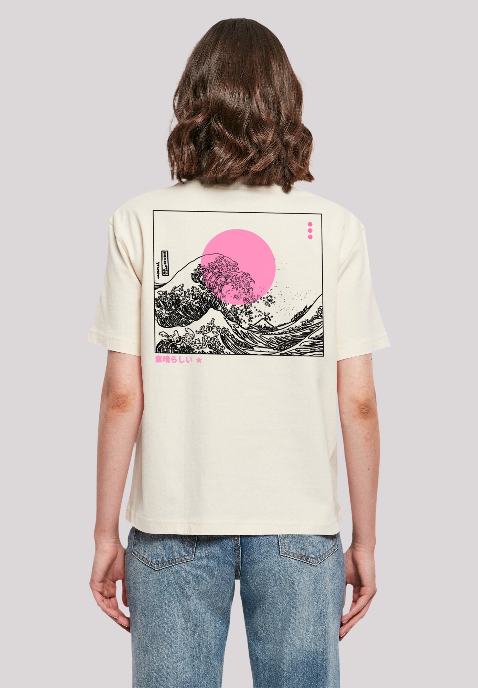 Wave F4NT4STIC Print Kanagawa T-Shirt