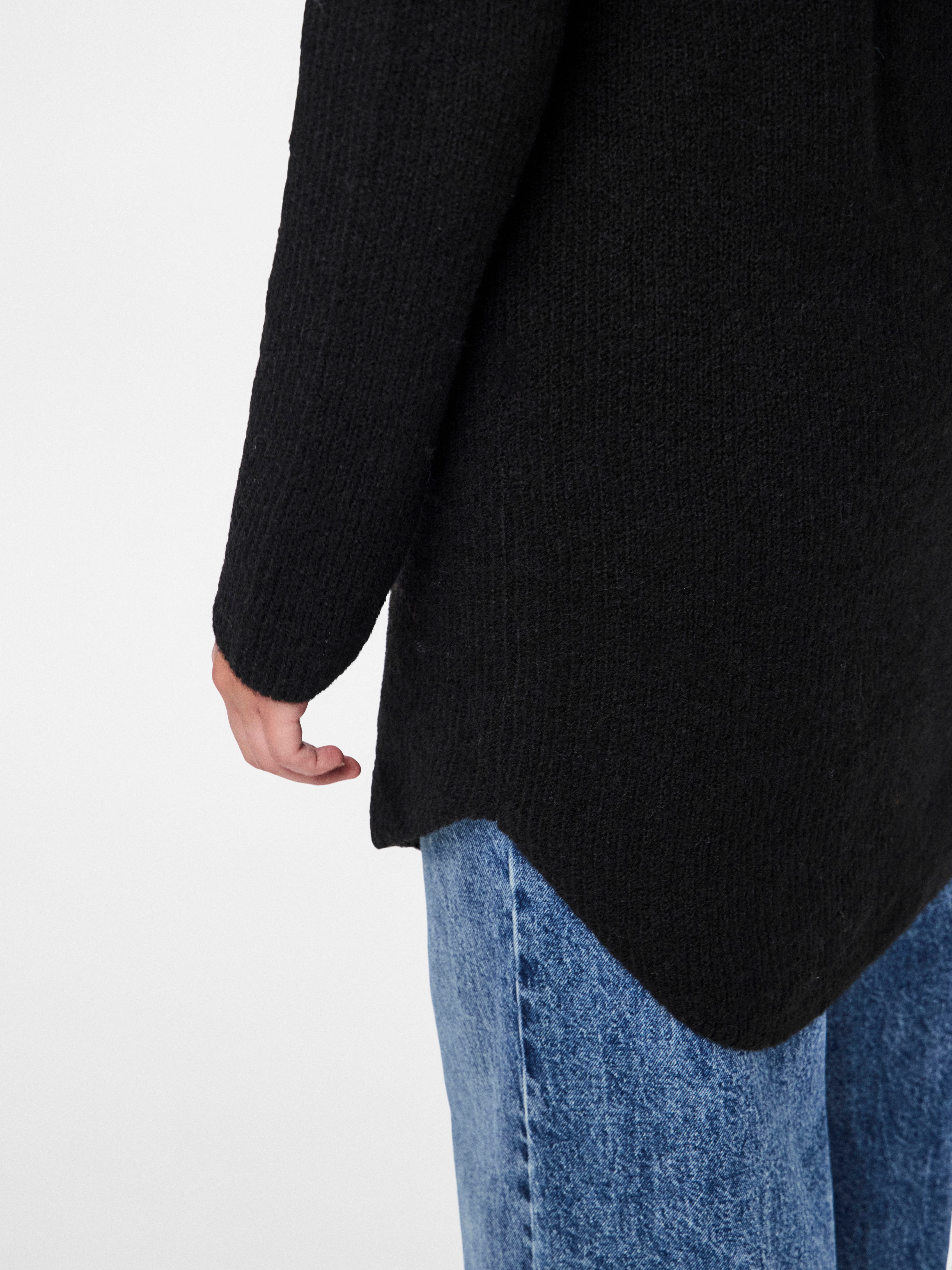 pieces Rollkragenpullover PCELLEN LS LONG KNIT NOOS BC