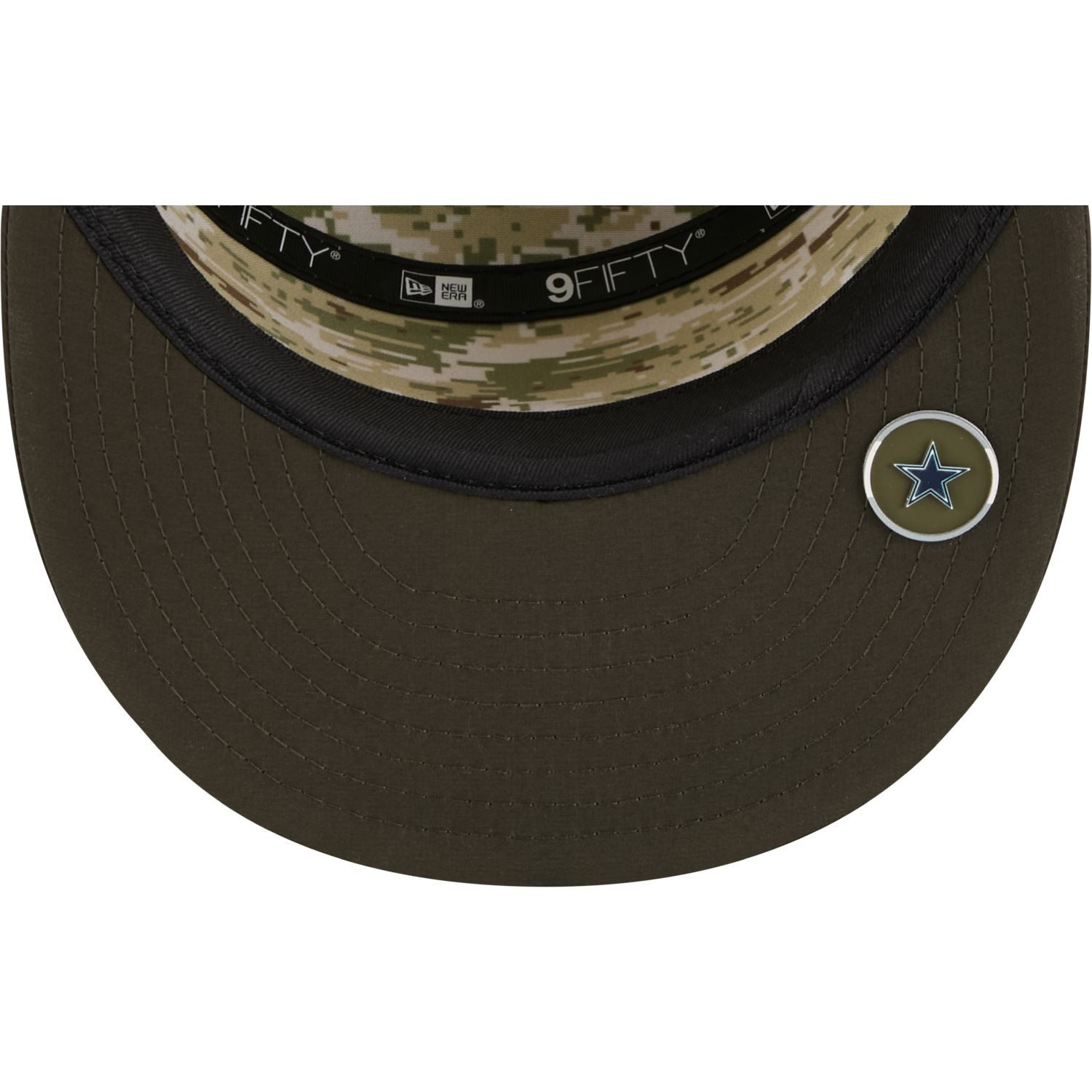 New Era Snapback Cap 9Fifty Split Panel SALUTE Dallas Cowboys